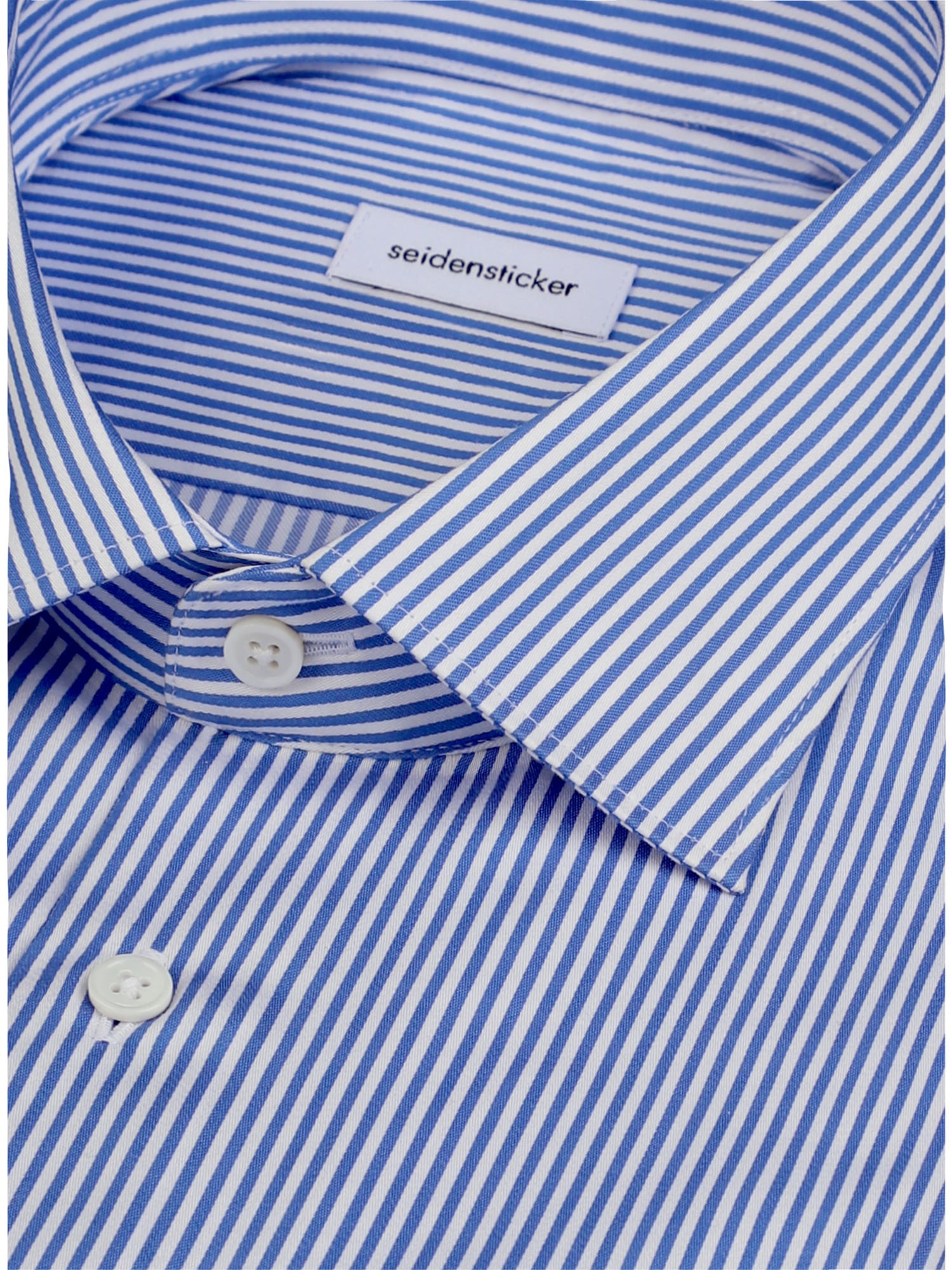 seidensticker Businesshemd »Schwarze Rose« X-Slim 1/1 Kentkragen Gestreift