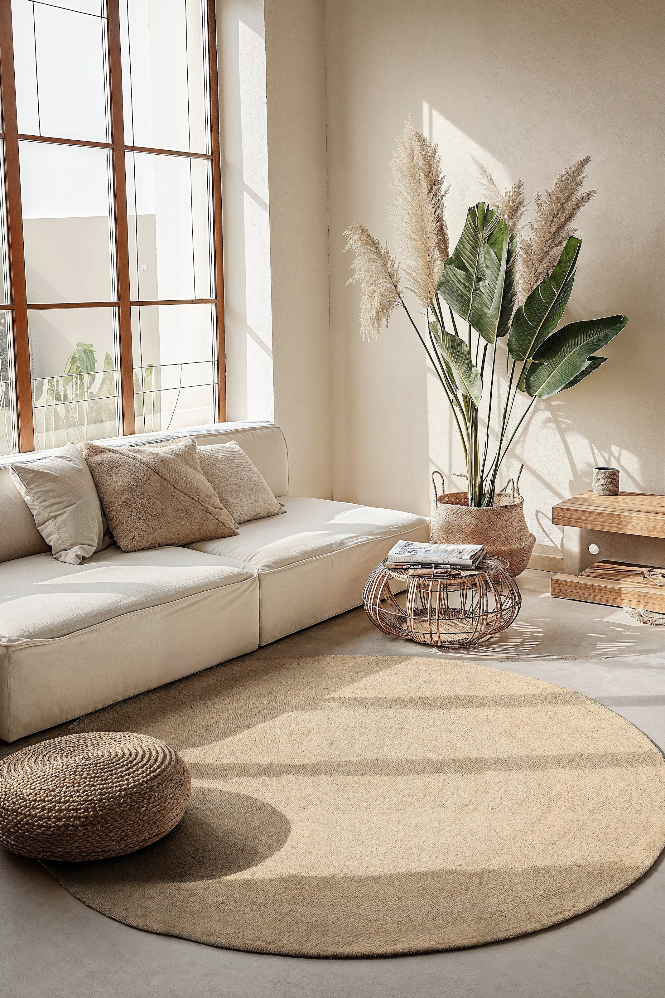 HANSE Home Teppich »Rangpur Juteteppich, in rund und oval« oval 10 mm Höhe handgewebt, 100% Jute , Natur, Wohnzimmer, Flur, Boho, Skandi