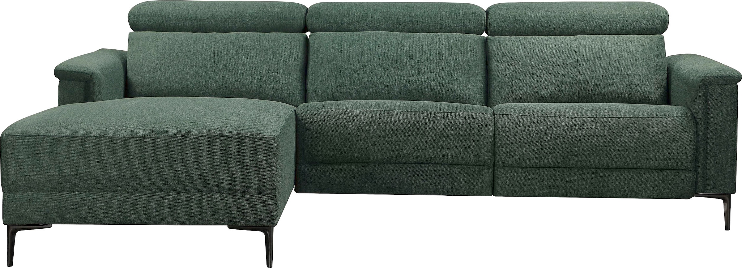 Home affaire Ecksofa "LUND, L-Form, 261cm, man. o. elektr. Relaxfunktion (m günstig online kaufen