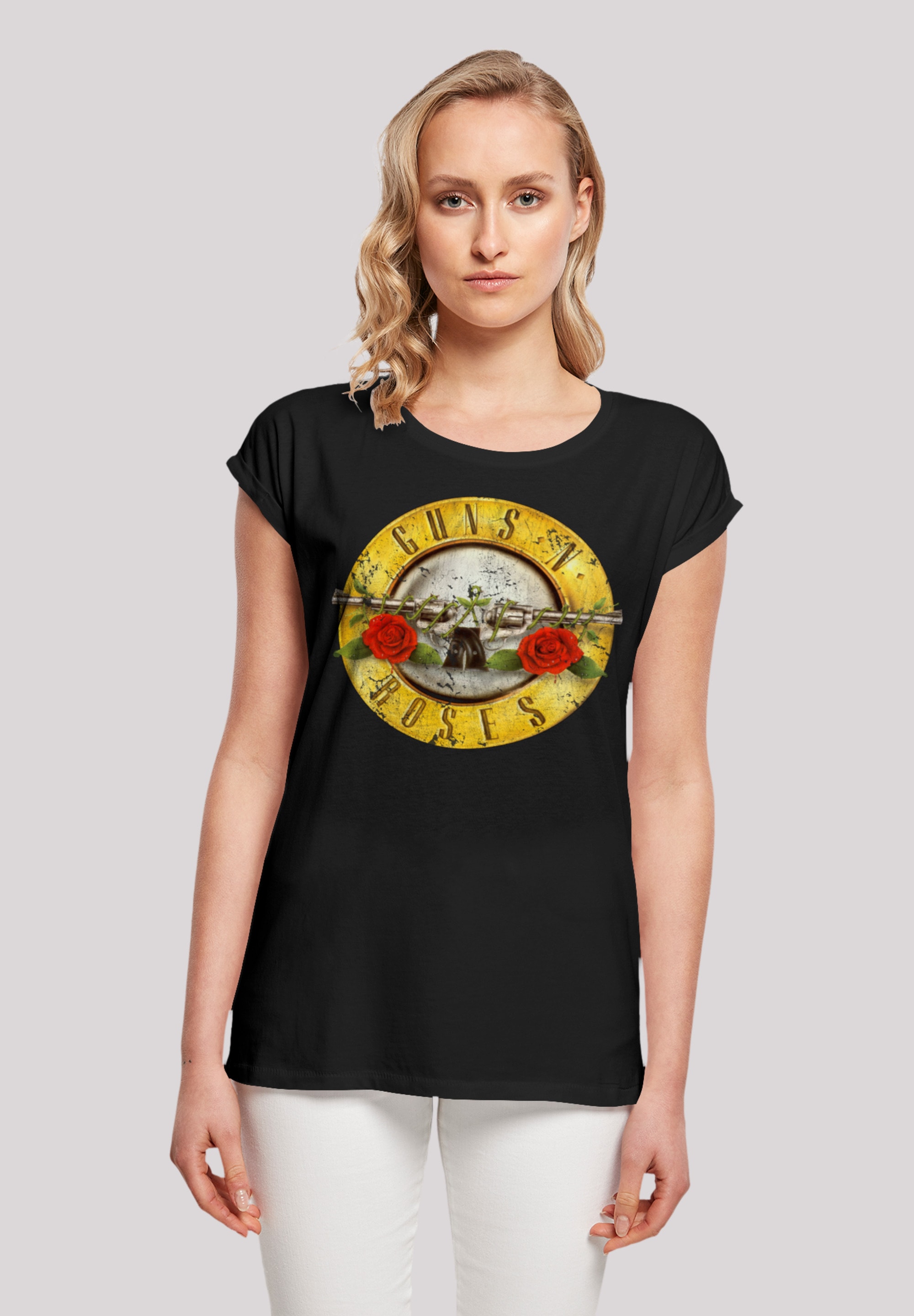 T-Shirt »Guns 'n' Roses Vintage Logo Black«, Premium Qualität