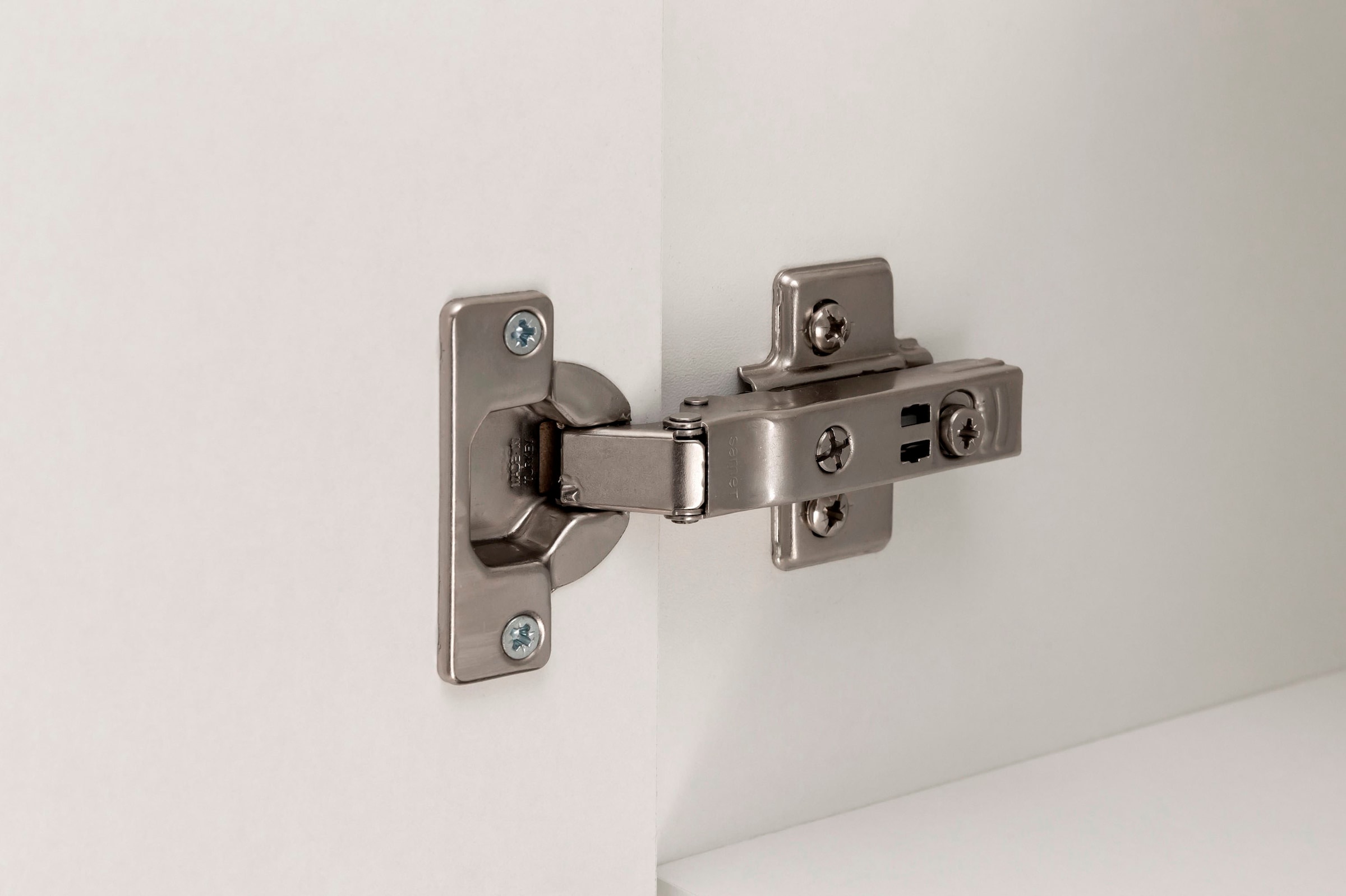 KOCHSTATION Backofen/Kühlumbauschrank »KS-Luhe«, 60 cm breit, hochwertige MDF-Fronten mit waagerechter Lisene