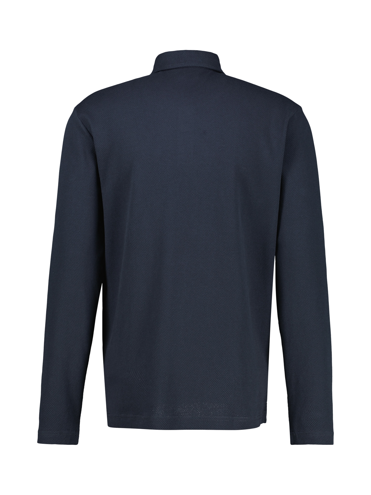 LERROS Langarmshirt »LERROS Herren Langarmpolo in Waffel-Piqué«