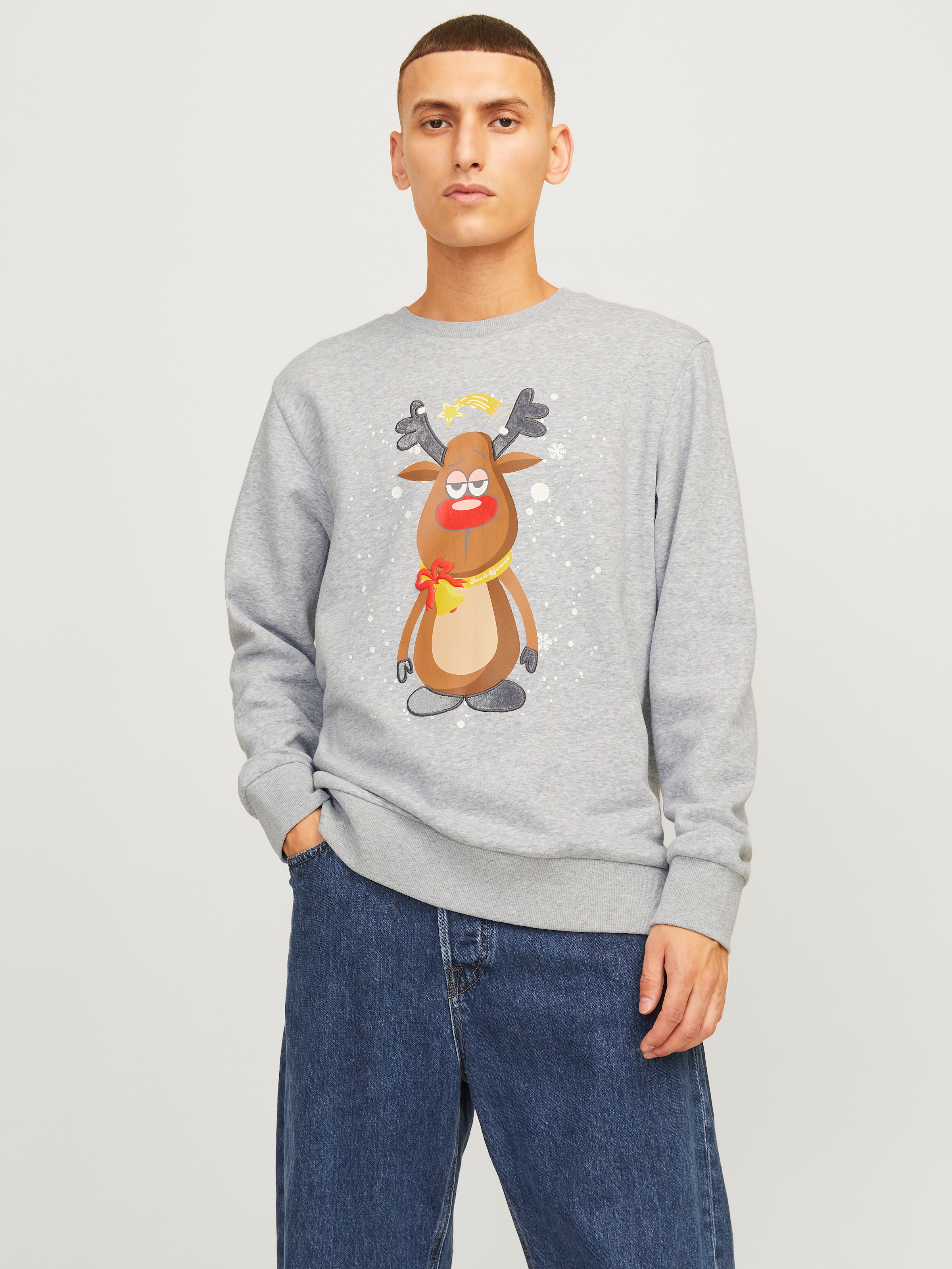 Sweatshirt »JJXMAS JOLLY SWEAT CREW NECK«