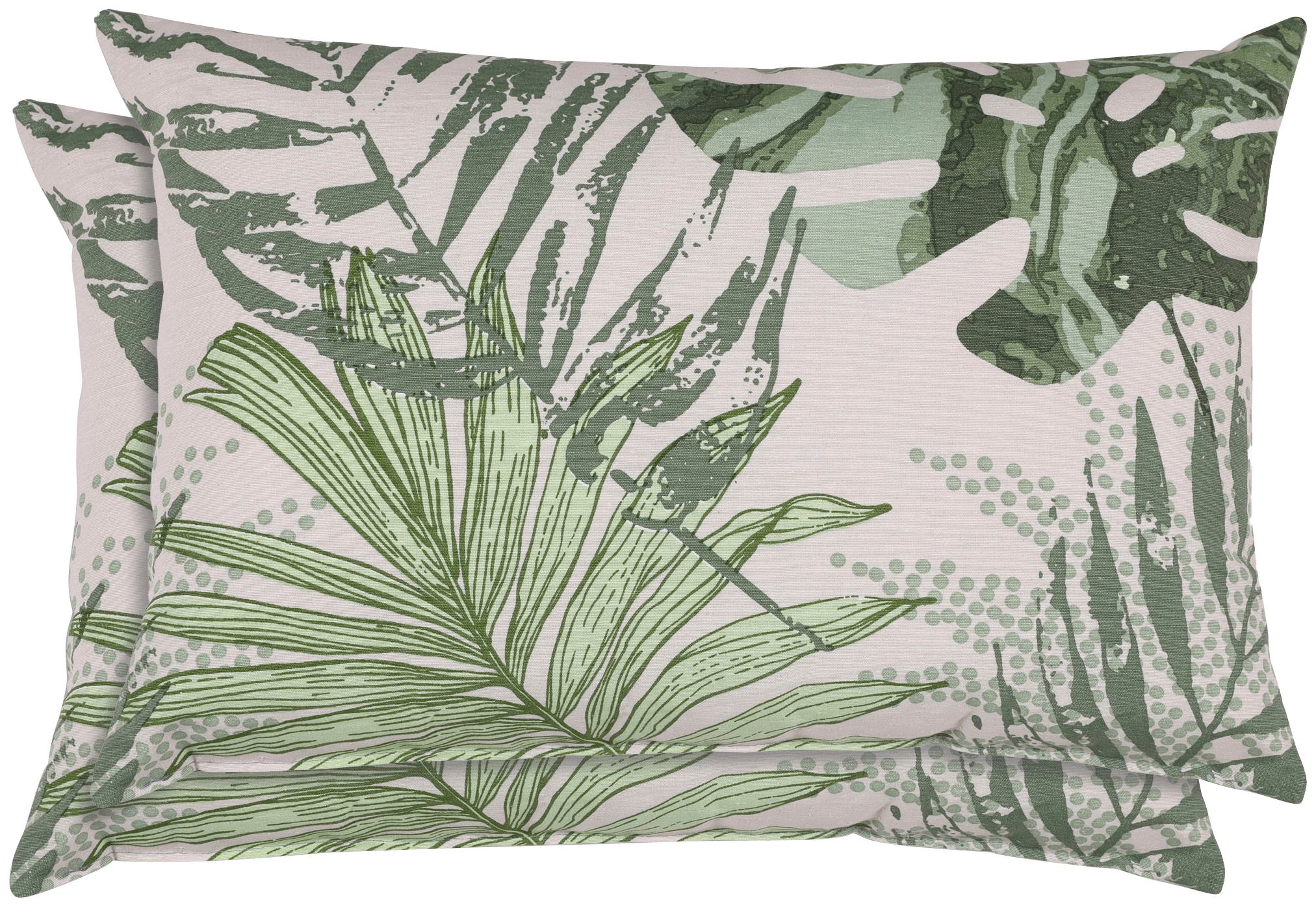 Zierkissen GO-DE, B:60cm H:40cm T:10cm, beige, Baumwolle, Polyester, Polsterauflagen, "Zierkissen Sophia"