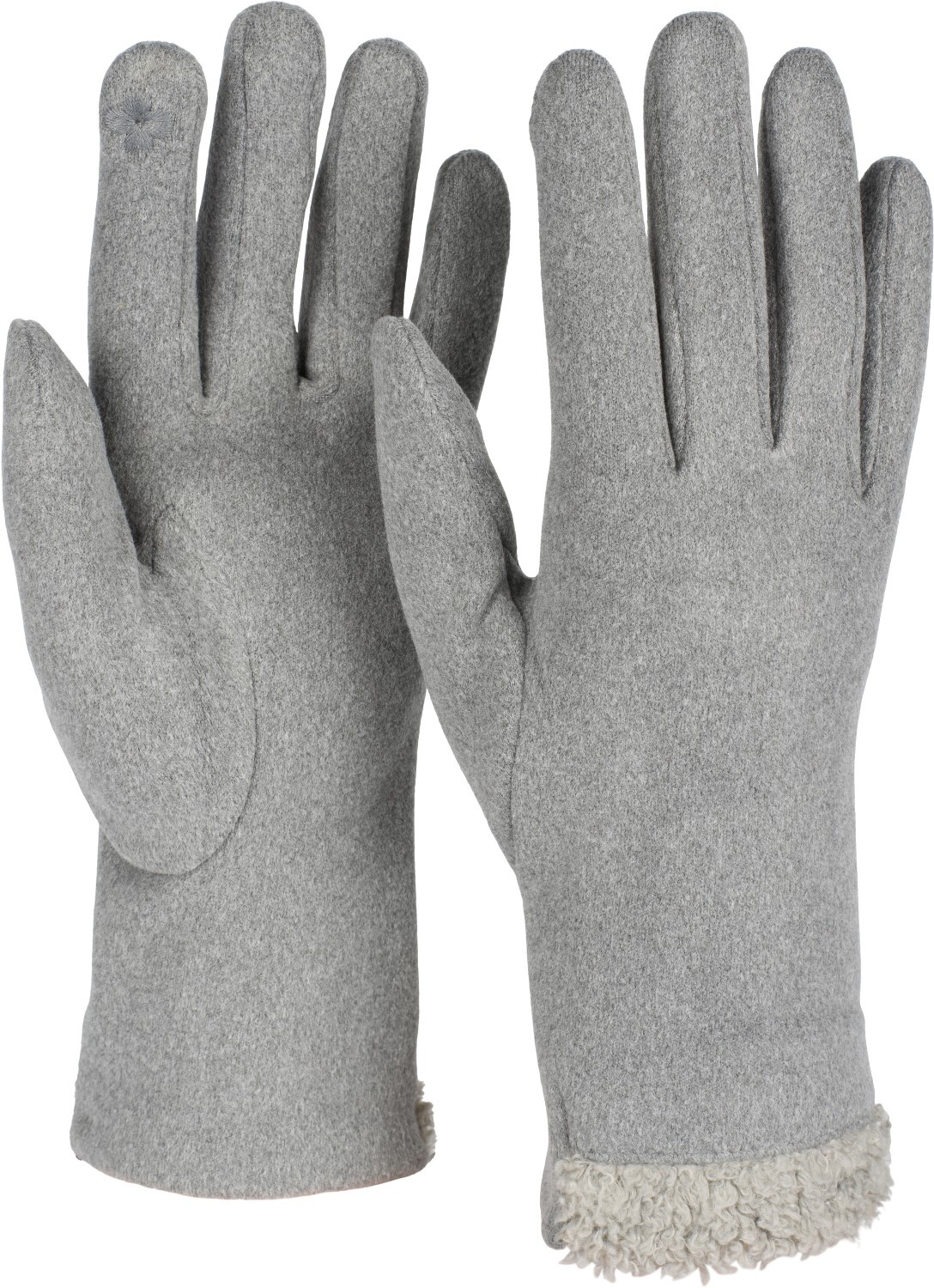 styleBREAKER Fleecehandschuhe "Touchscreen Handschuhe Teddyfell" 1 Stk.