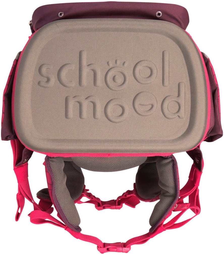 SCHOOL-MOOD® Schulranzen »Champion, Luisa (Einhorn)«, retroreflektierende Flächen, mit LED-Patchy; aus recyceltem Material