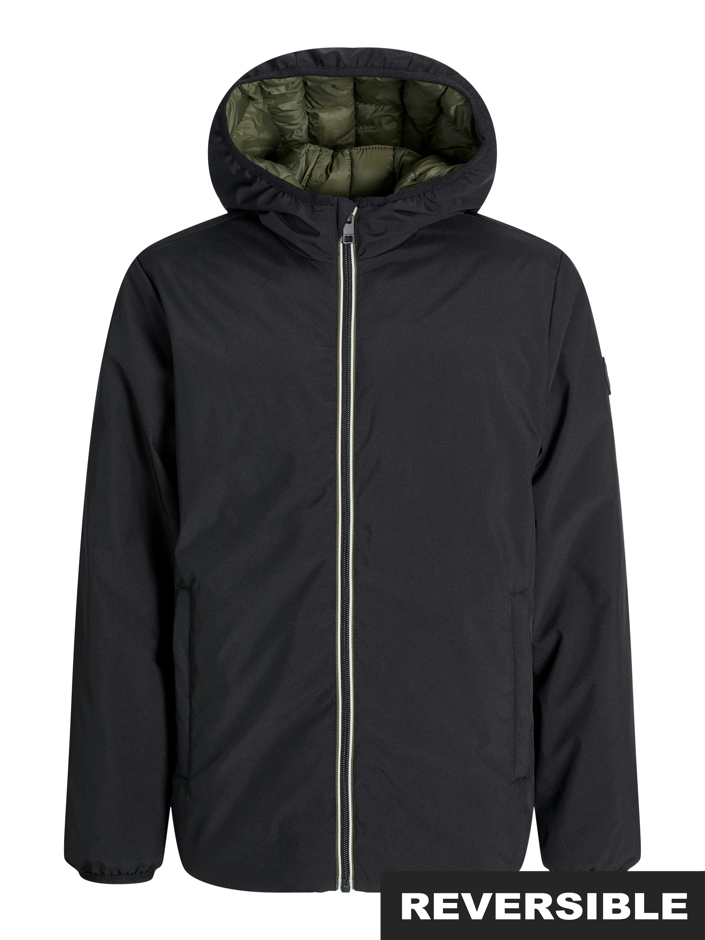 Jack & Jones Junior Outdoorjacke »JJEBROOK REVERSIBLE JACKET SN JNR«, mit Kapuze