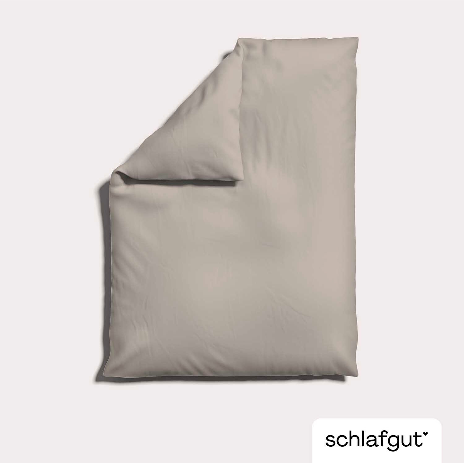 Schlafgut Bettbezug »Woven Satin«, (1 St.), besonders dicht gewebt, Mix & Match: passender Kissenbezug erhältlich