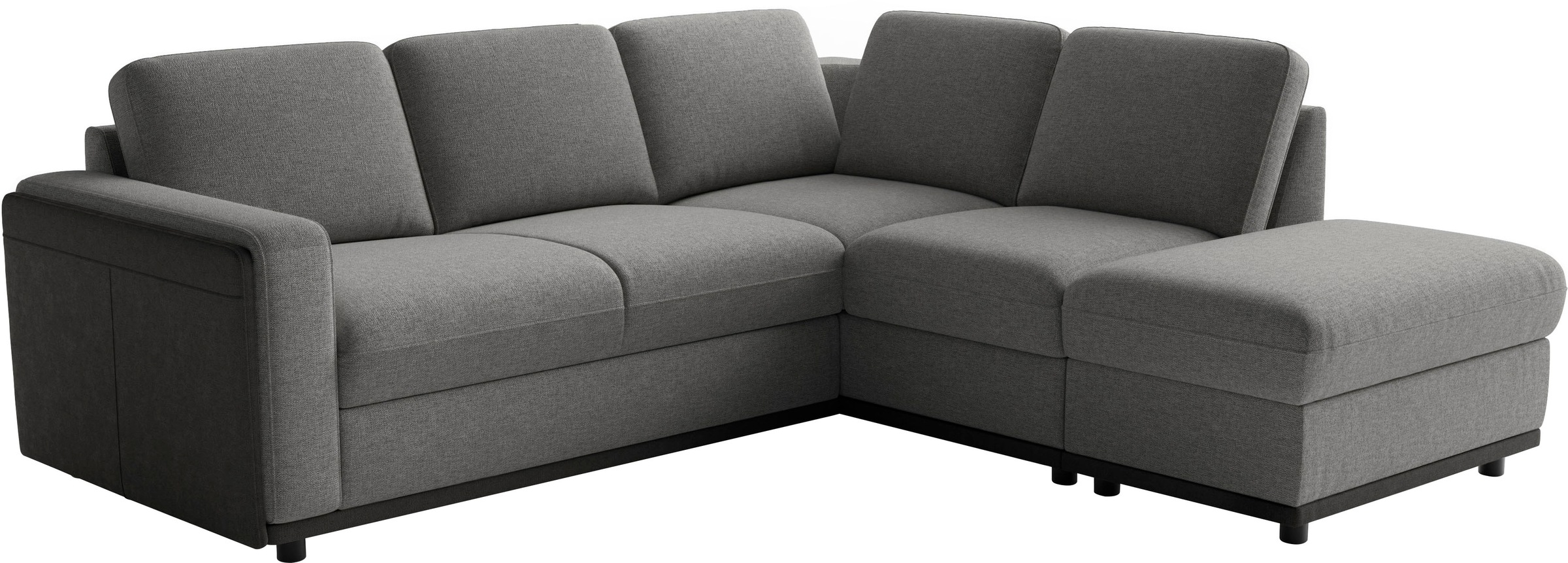 sit&more Ecksofa »Cordoba« wahlweise mit Schlaffunktion und Bettkasten oder Stauraum