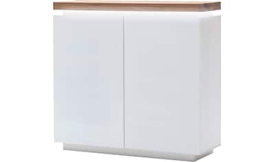 Highboard »Romina«, mit LED Beleuchtung weiß dimmbar, inkl. Fernbedienung