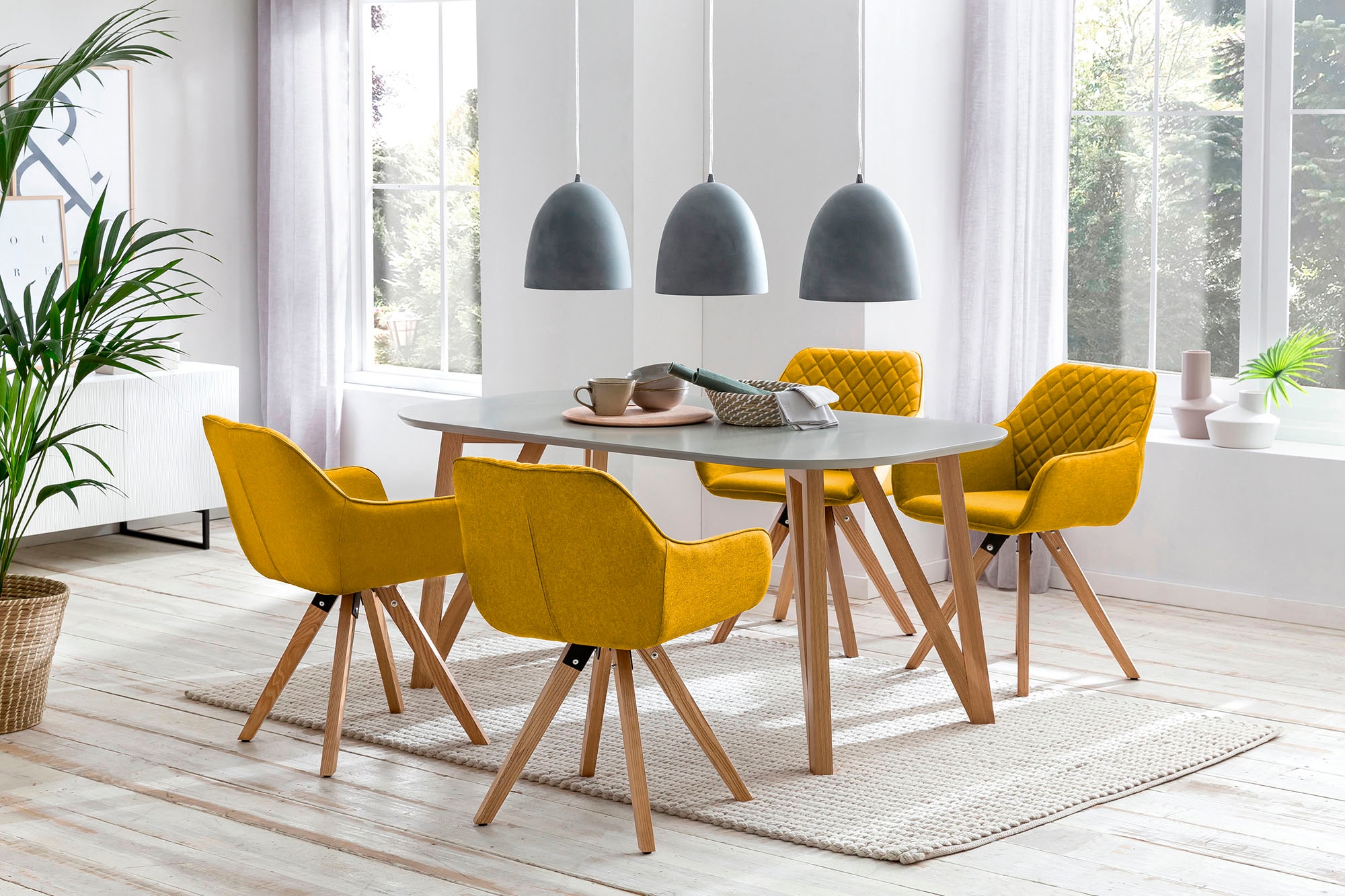 SalesFever Essgruppe "Växjö - Elegant gestaltete Essgruppe", (Set, 5 tlg.), günstig online kaufen