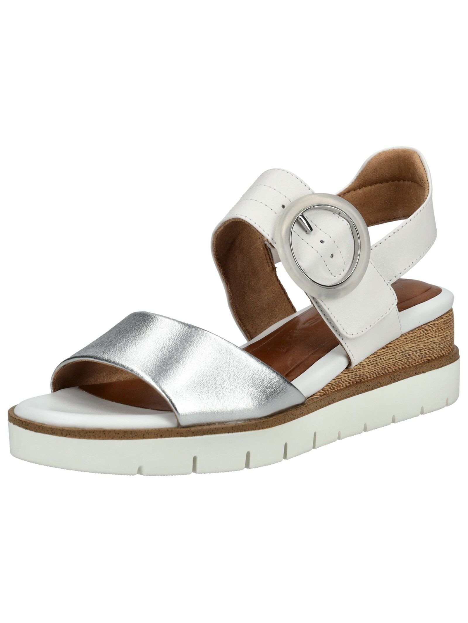 Tamaris Keilsandalette "Tamaris Sandalen Leder" günstig online kaufen