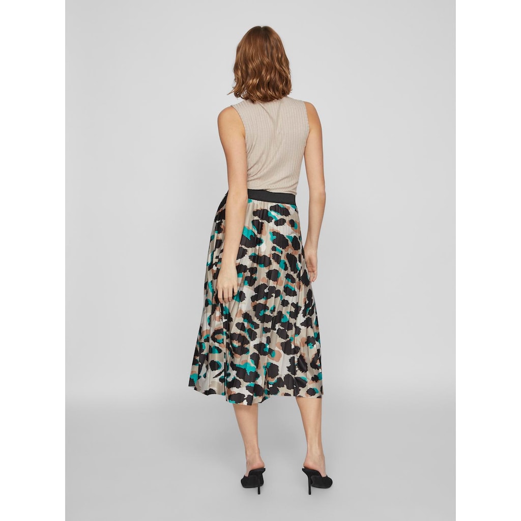 Vila Plisseerock »VINITBAN PRINT SKIRT - NOOS«