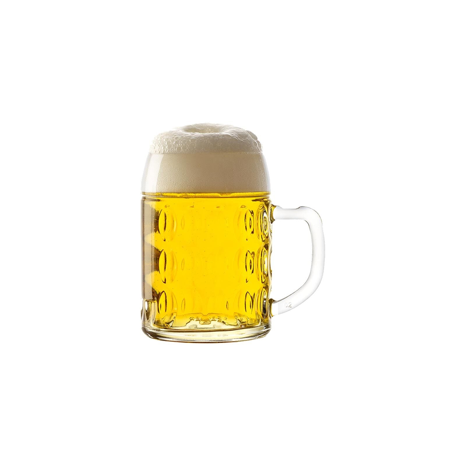 Stölzle Bierkrug »Bierkrüge Kaiser 0,5 Liter 6er Set transparent«