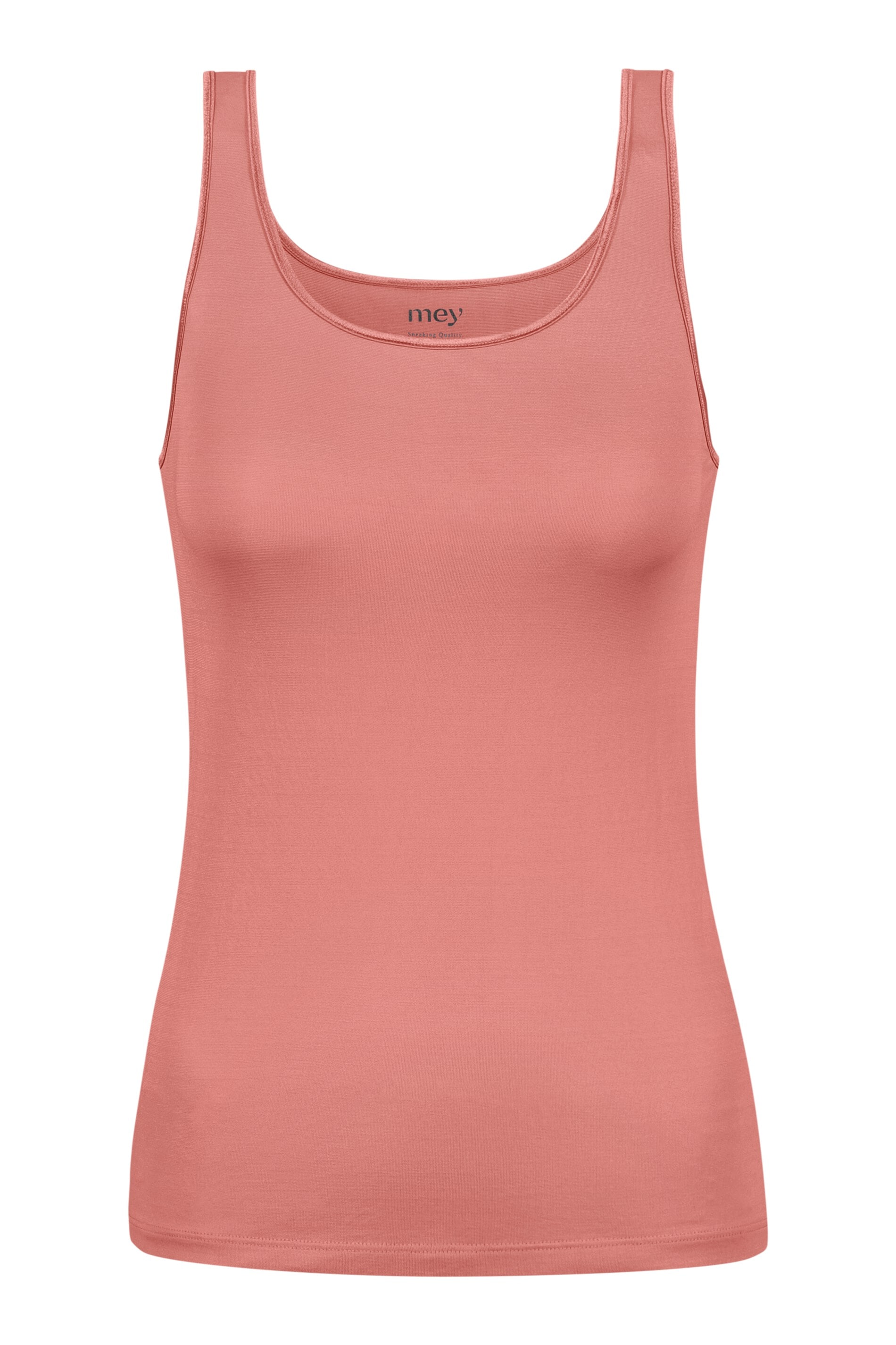 Mey Tanktop »EMOTION«, ohne Seitennähte, breite Träger, Feinripp, Rundhalsausschnitt
