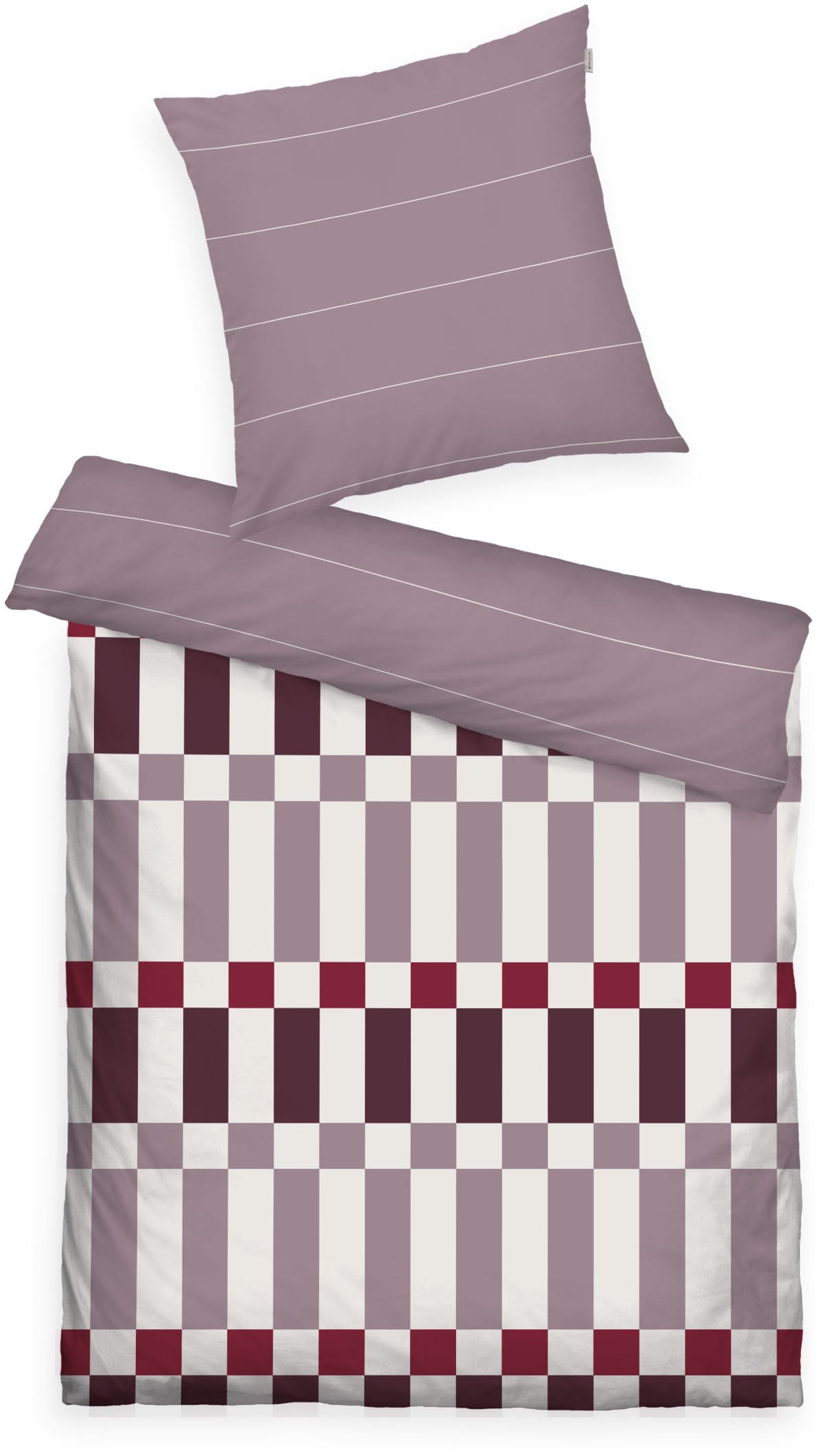 TOM TAILOR HOME Bettwäsche "BOLD CHECK in Gr. 135x200cm oder 155x220cm" 2 S günstig online kaufen
