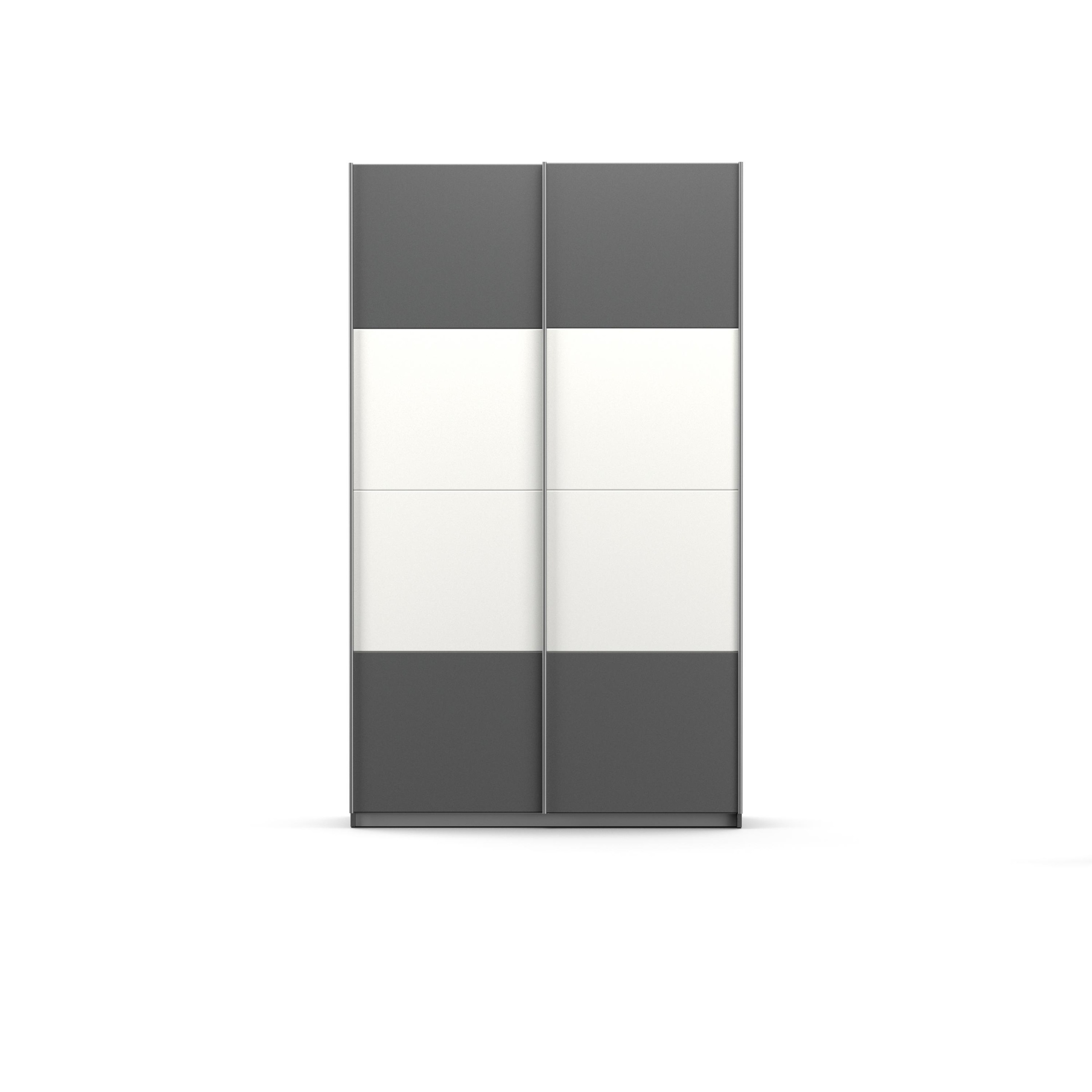 rauch Schwebetürenschrank »Quadra Bestseller Schlafzimmerschrank in vielen Breiten«, Kleiderschrank Garderobenschrank Schrank mit Glaselementen