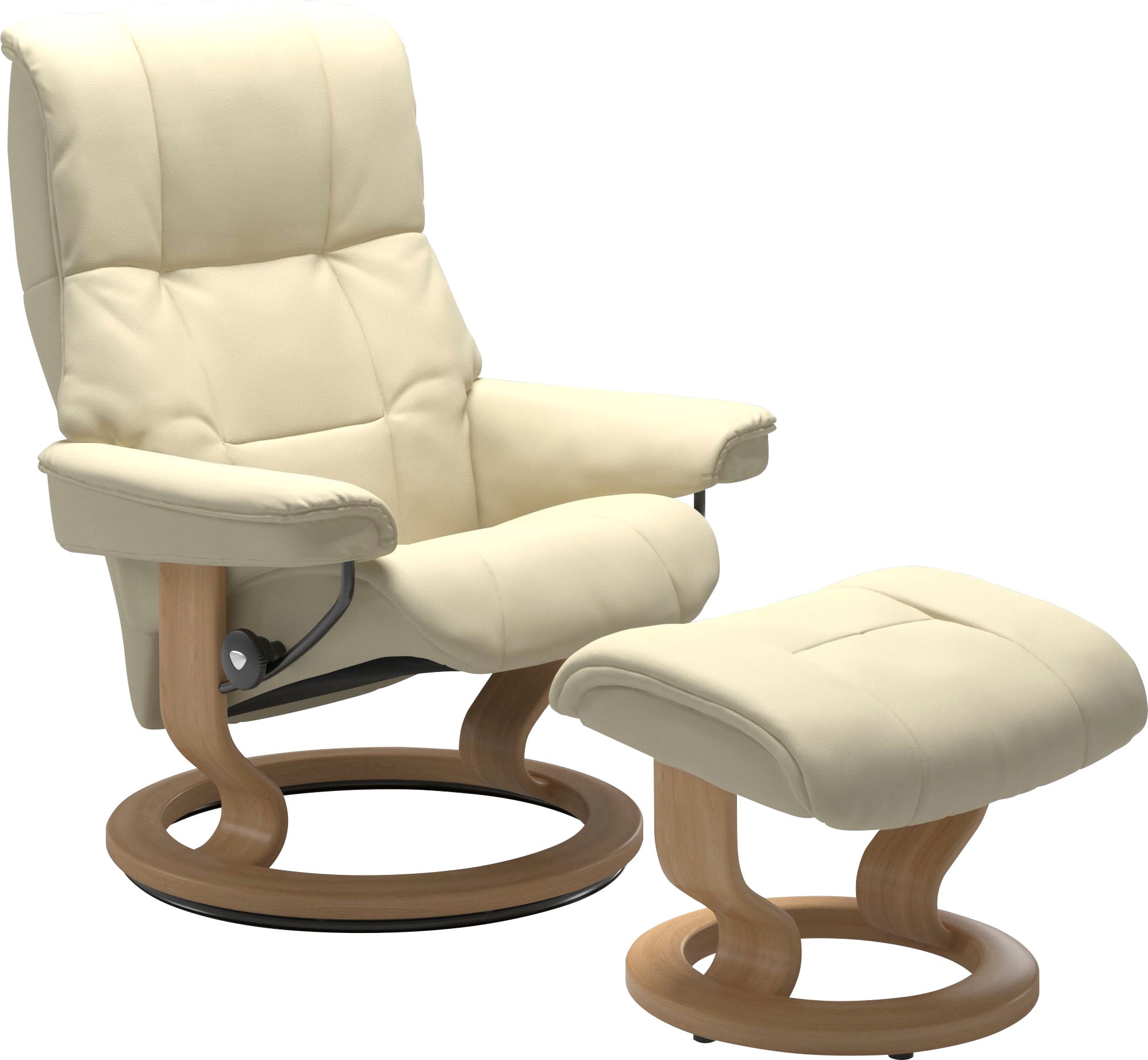 Stressless Relaxsessel "Mayfair" mit Classic Base, Größe S, M & L, Gestell Eiche, in 3 Bezugsqualitäten lieferbar