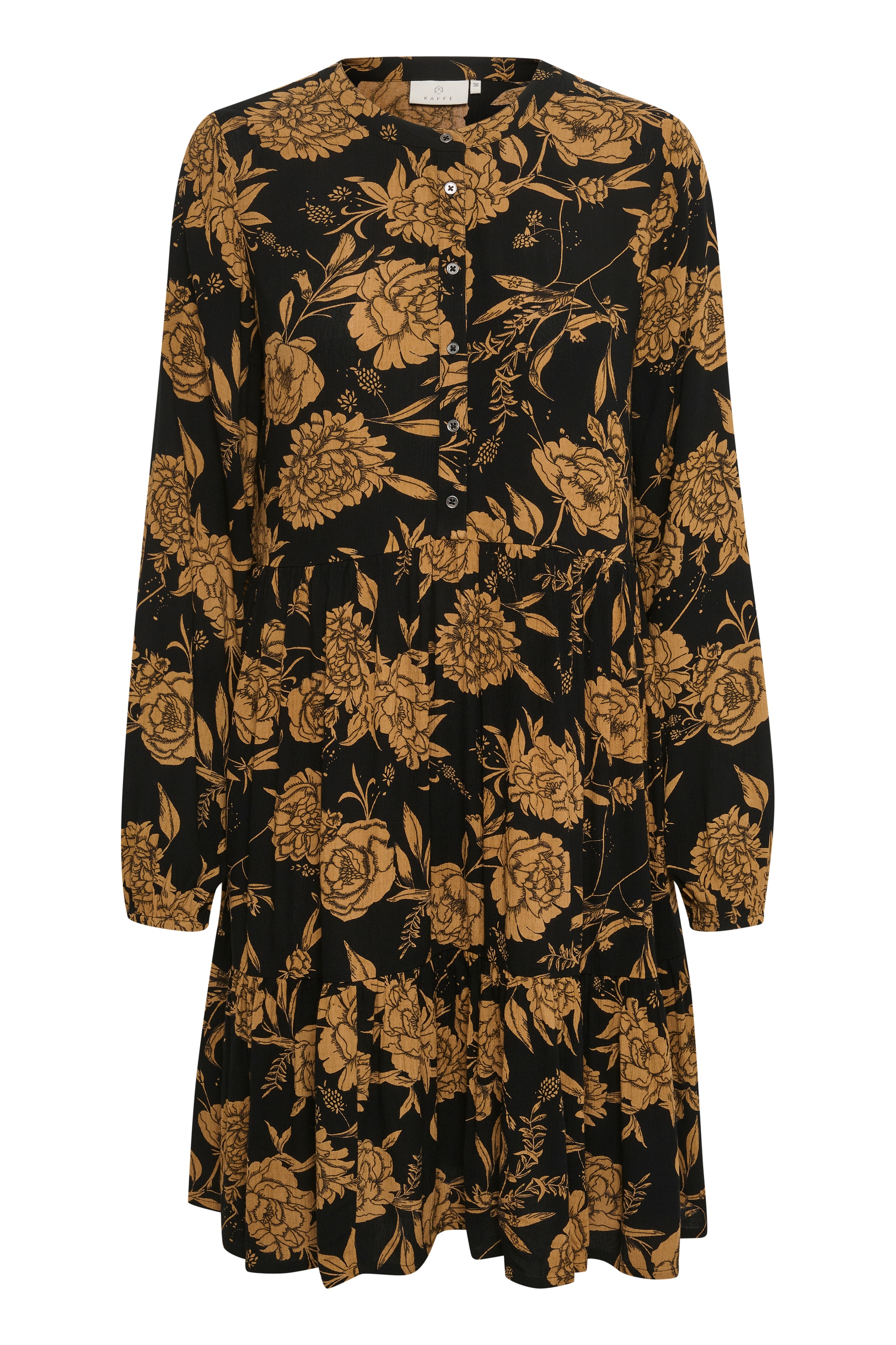 KAFFE Midikleid "Damen Kleid KAevity"