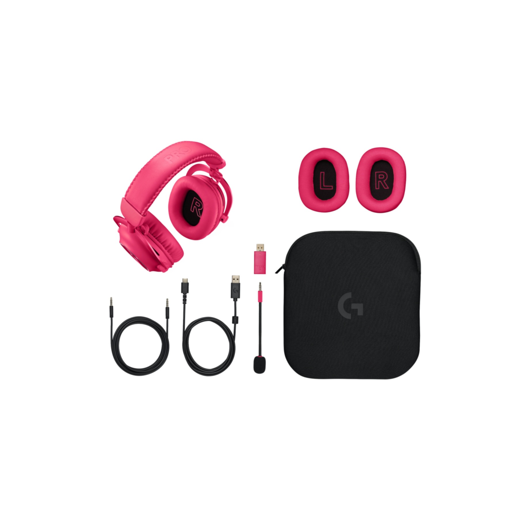 Logitech Kopfhörer »PRO X 2 LIGHTSPEED Headset«, Bluetooth, Freisprechfunktion-Mikrofon abnehmbar-Rauschunterdrückung