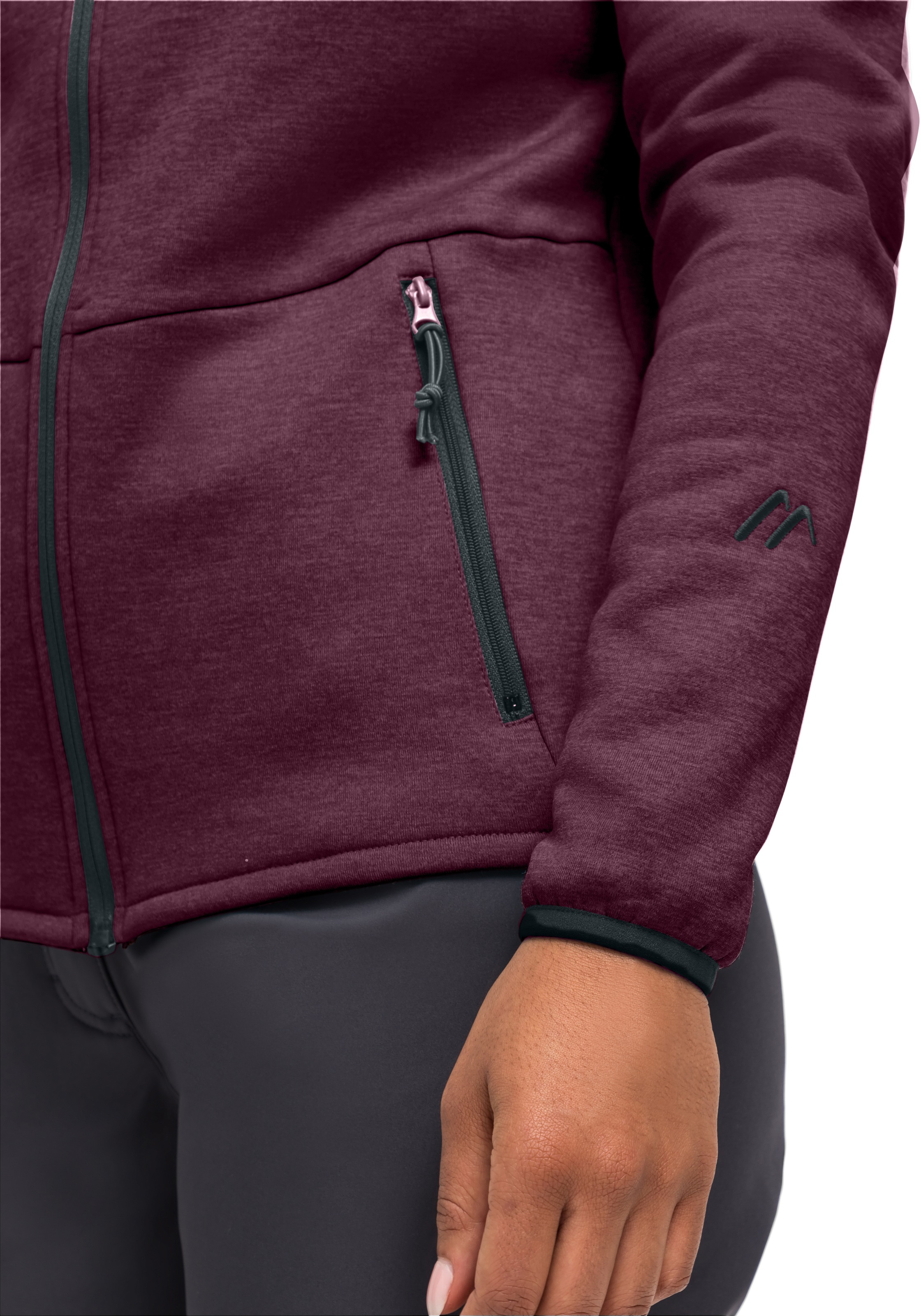 Maier Sports Fleecejacke "Fave W" Damen Fleece mit verstellbarer Kapuze, at günstig online kaufen