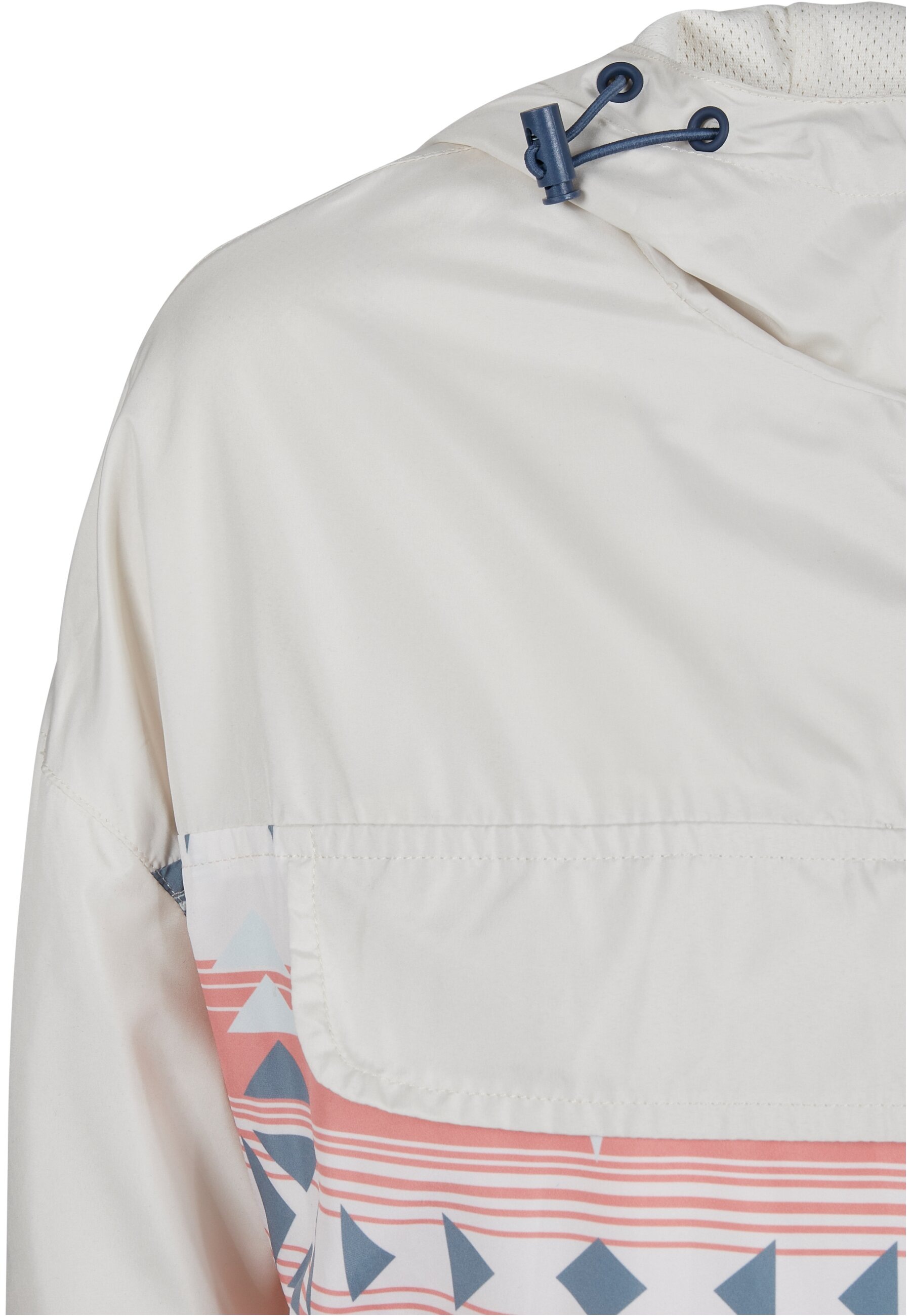URBAN CLASSICS Allwetterjacke »Urban Classics Damen Ladies Extended Shoulder Pull Over Jacket«, (1 St.), mit Kapuze