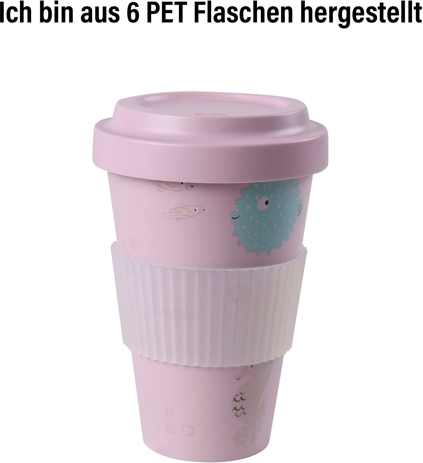 AWAVE® Becher »AWAVE«, (Set, 2 tlg.), mit rPET, 400 ml