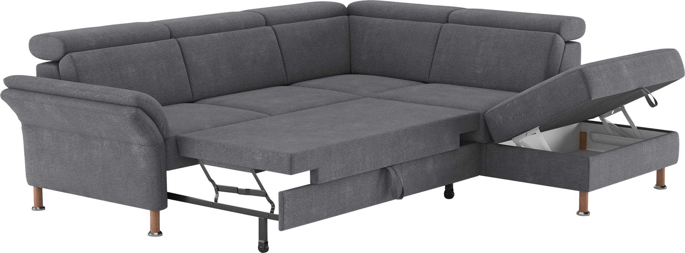 Home affaire Ecksofa »Calypso L-Form«, mit Relaxfunktion motorisch im Sofa 2,5- Sitzer