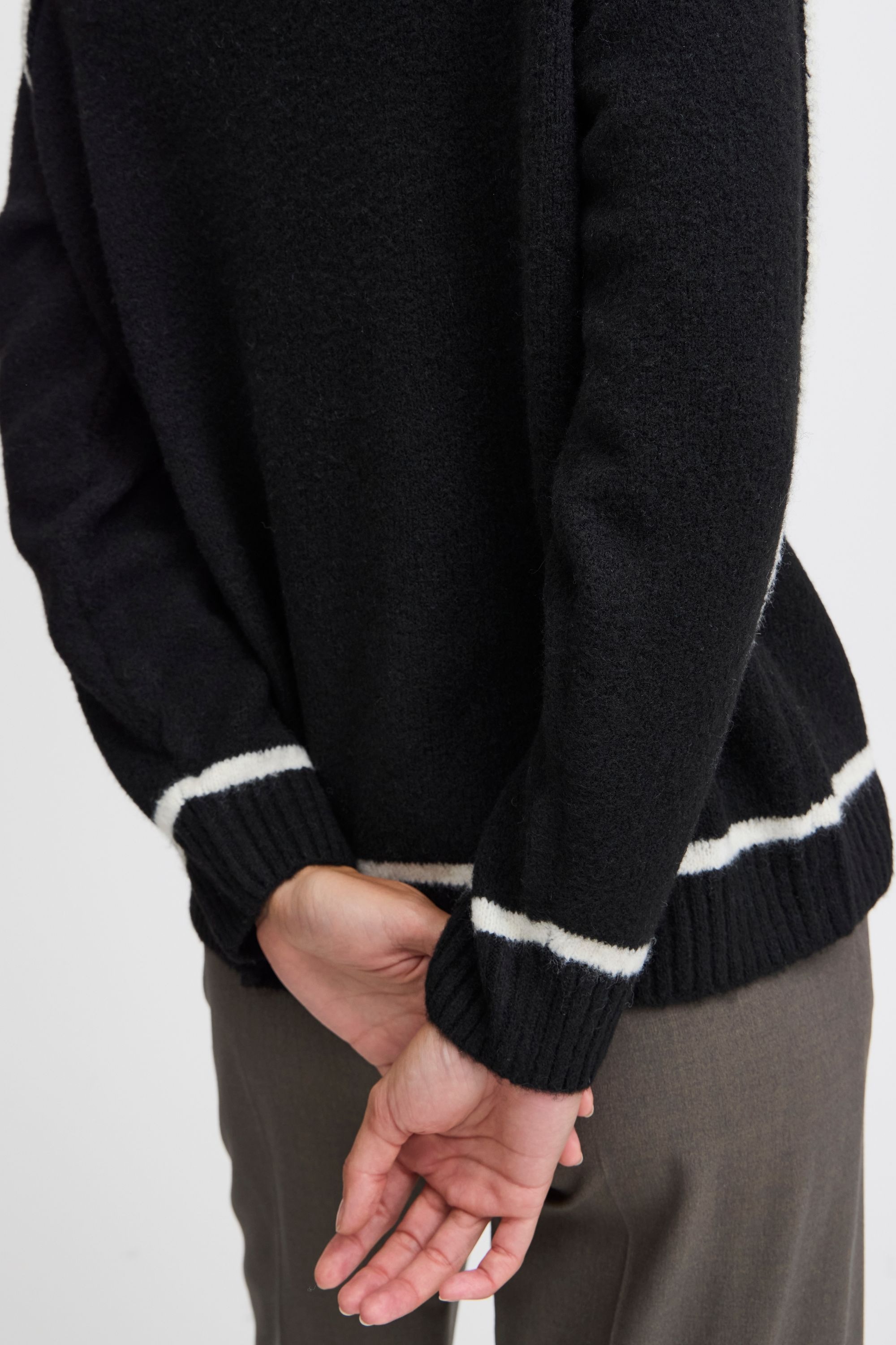 b.young Strickpullover »Strickpullover BYNINNA W. TURTLENECK -«
