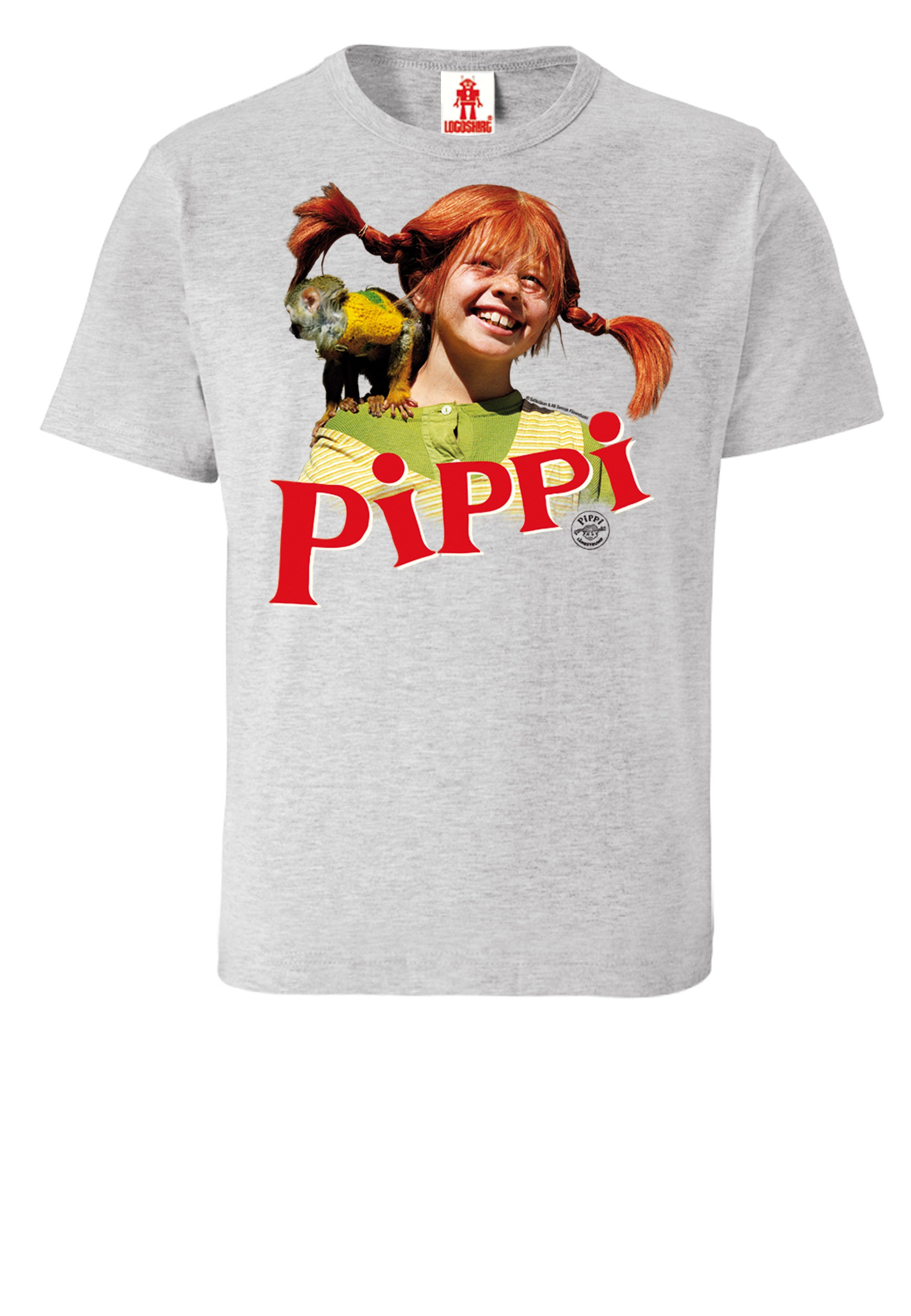 LOGOSHIRT T-Shirt »Langstrumpf & Herr Nilsson«, mit lizenziertem Print