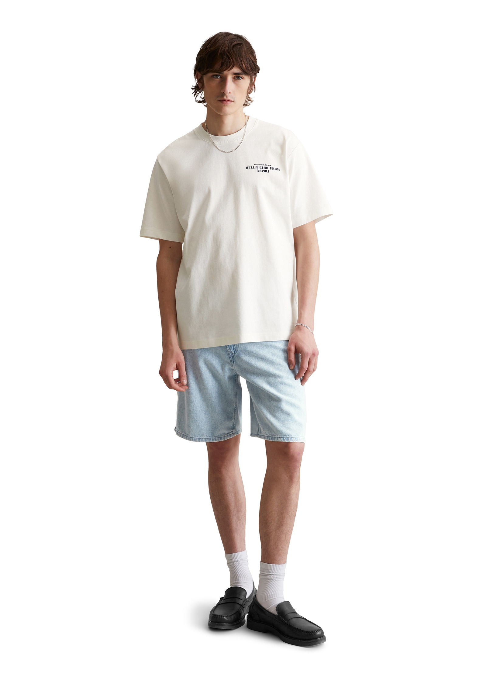 Marc O'Polo DENIM T-Shirt »mit Print auf Vorder- und Rückseite«