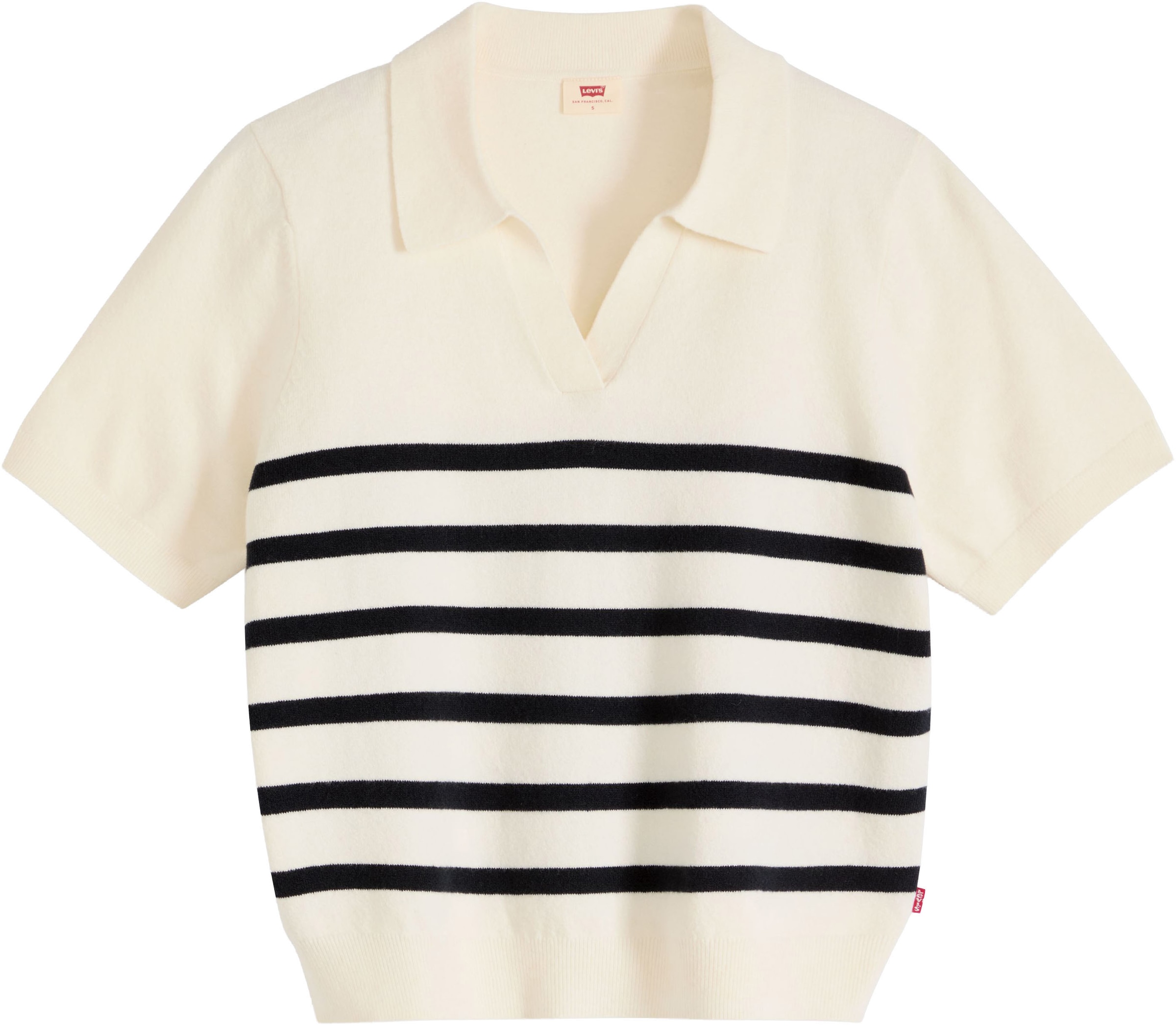 Levi's® Kurzarmpullover »SUPER SOFT POLO SWEATER«