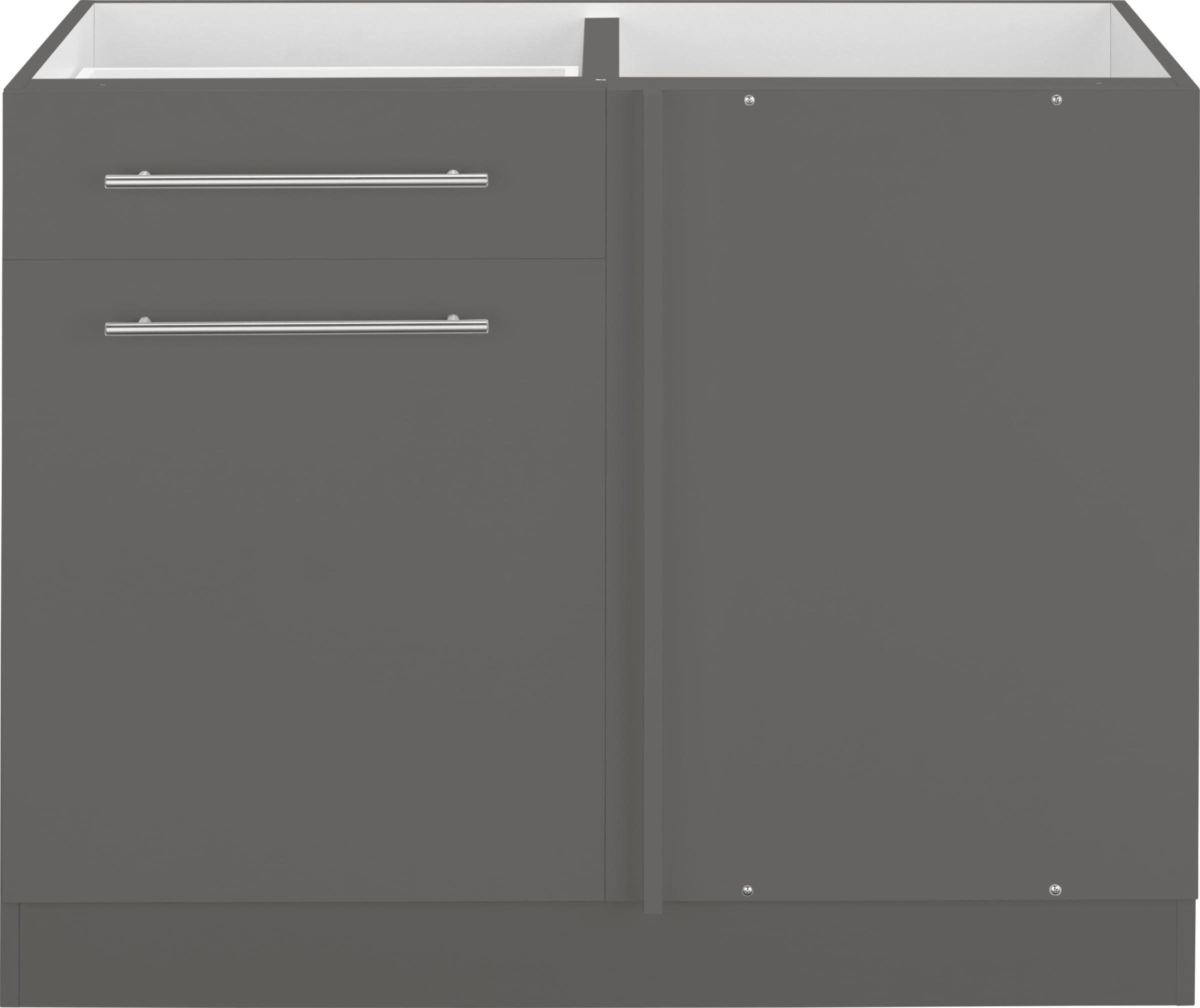 wiho Küchen Eckunterschrank »Unna«, 100 cm breit, Planungsmaß 110 cm, ohne Arbeitsplatte