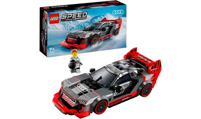 Konstruktionsspielsteine »Audi S1 e-tron quattro Rennwagen (76921), LEGO® Speed...