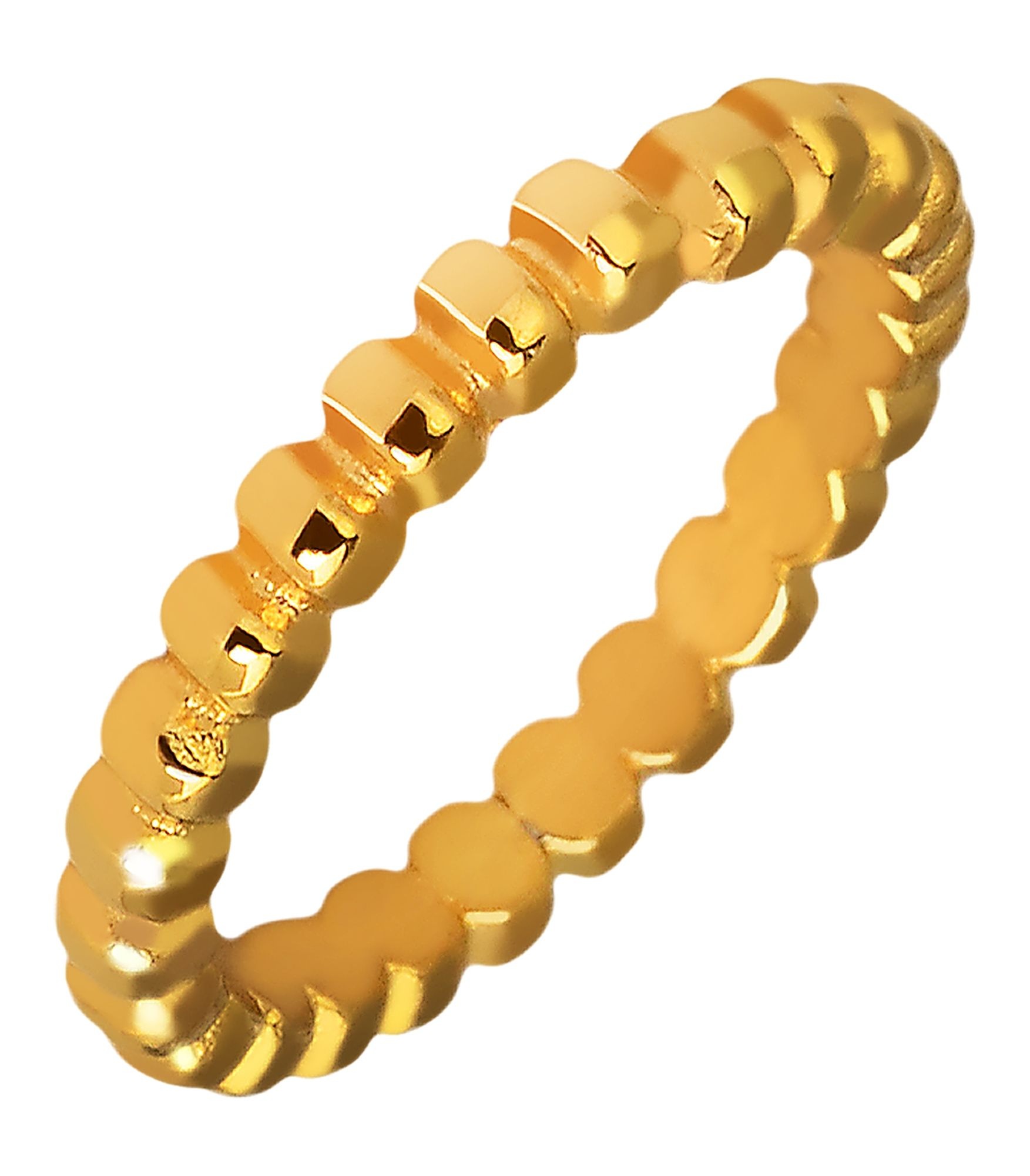 Fingerring ADELIA´S "Damen Ring aus Edelstahl" Gr. 54, gold, Fingerringe, Damen, 54, Edelstahl, Fingerring 5
