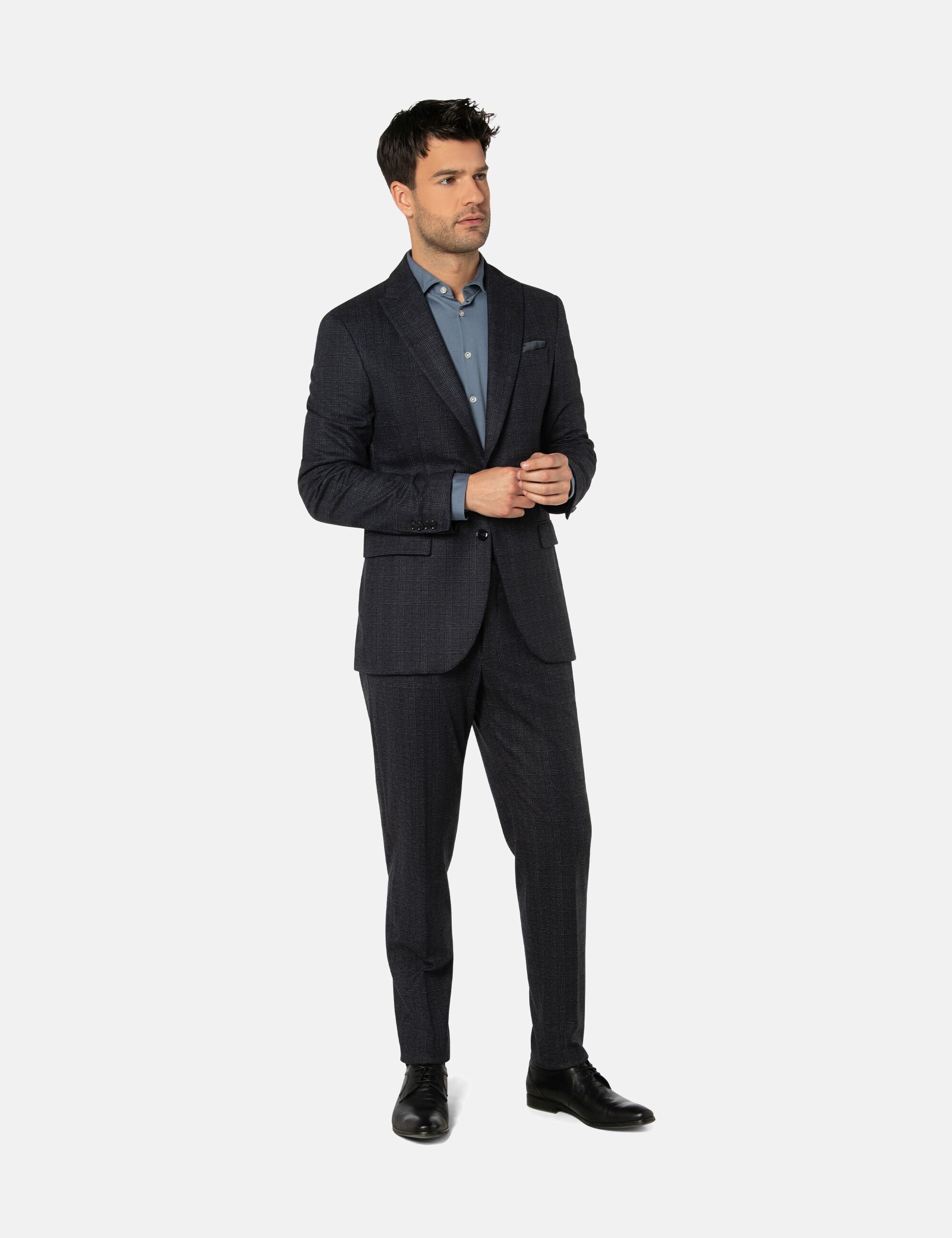 Thomas Goodwin Anzug »Anzug« 2 tlg. regular fit im Modern-Fit, 10105-0-3355
