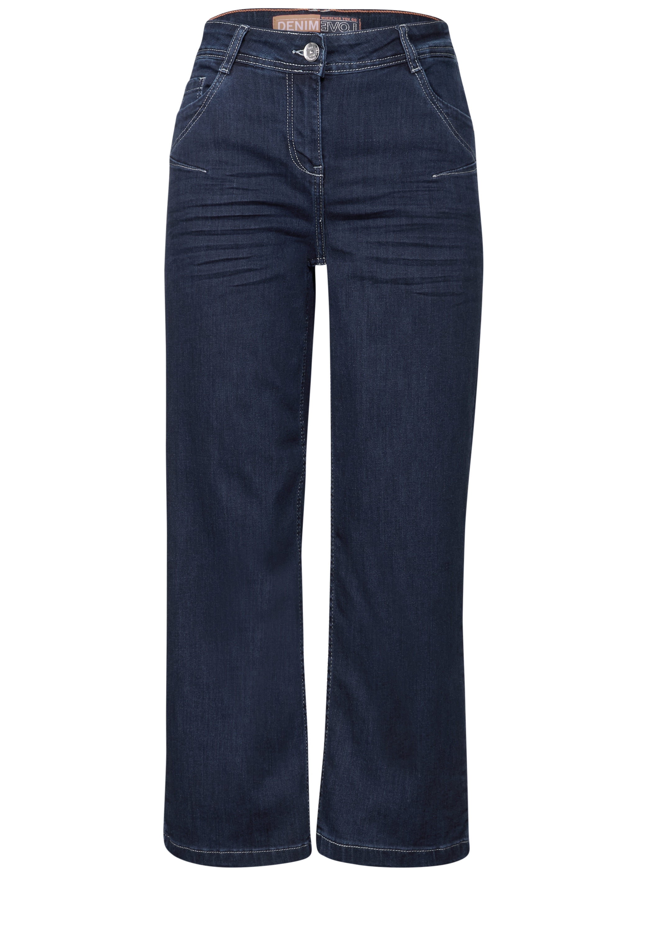 STREET ONE Loose-fit-Jeans, High Waist