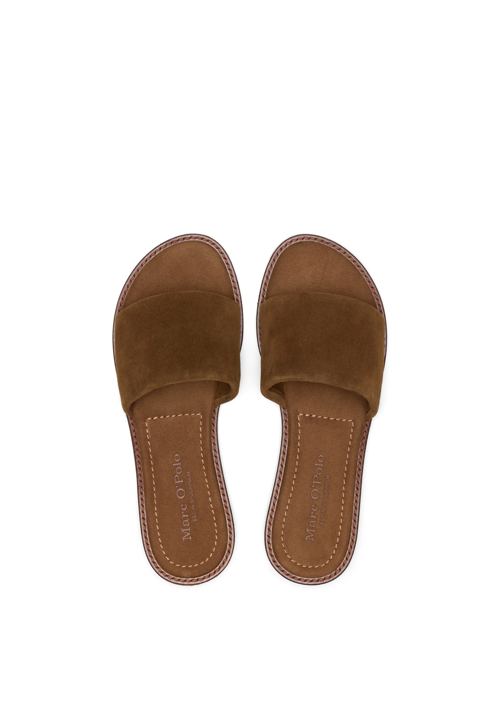 Marc O'Polo Sandale »aus weichem Velours-Rindleder«