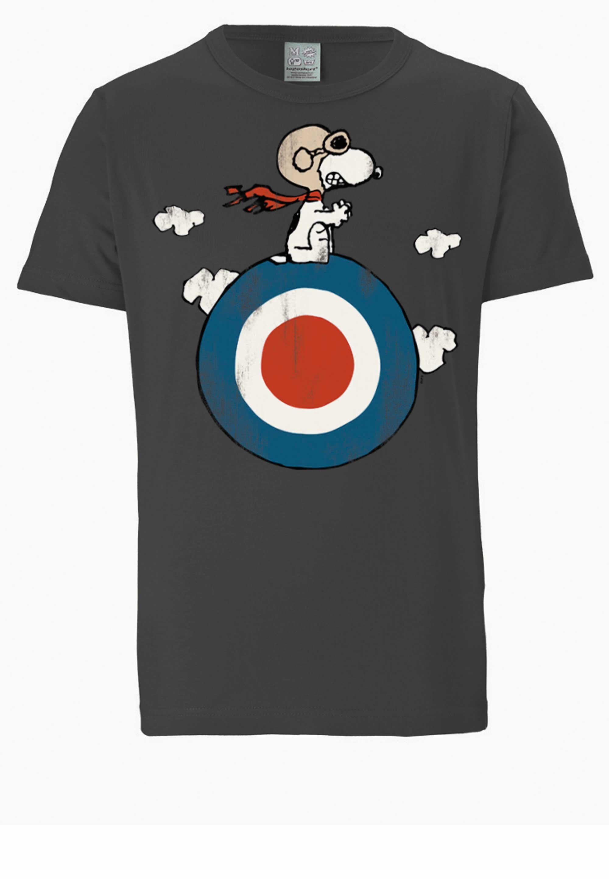 Thumbnail - LOGOSHIRT T-Shirt "Peanuts - Snoopy Pilot" mit lizenziertem Print