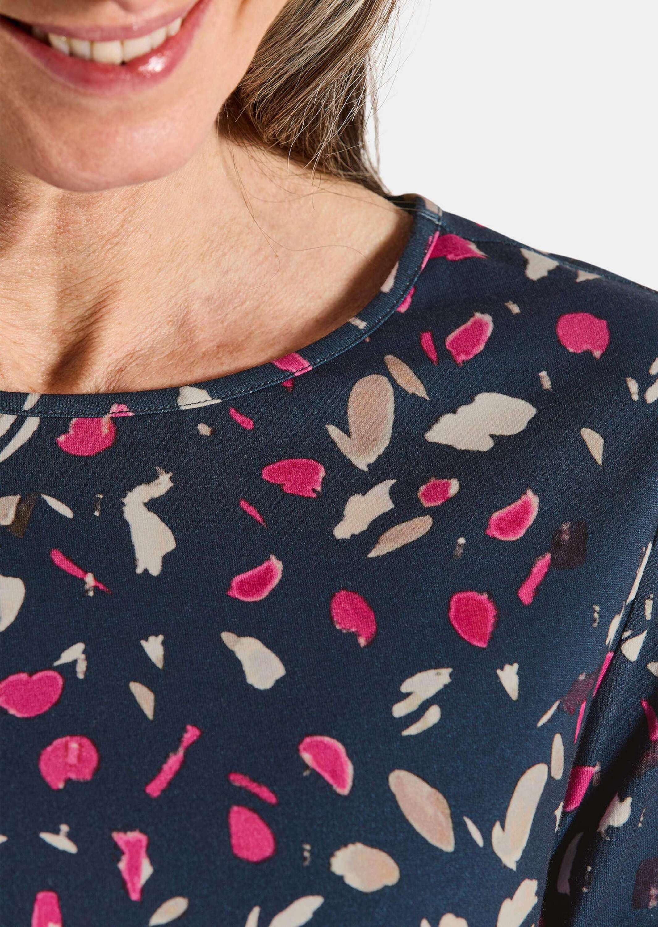 GOLDNER Kurzarmshirt »Bequemes Shirt aus Baumwoll-Jersey«