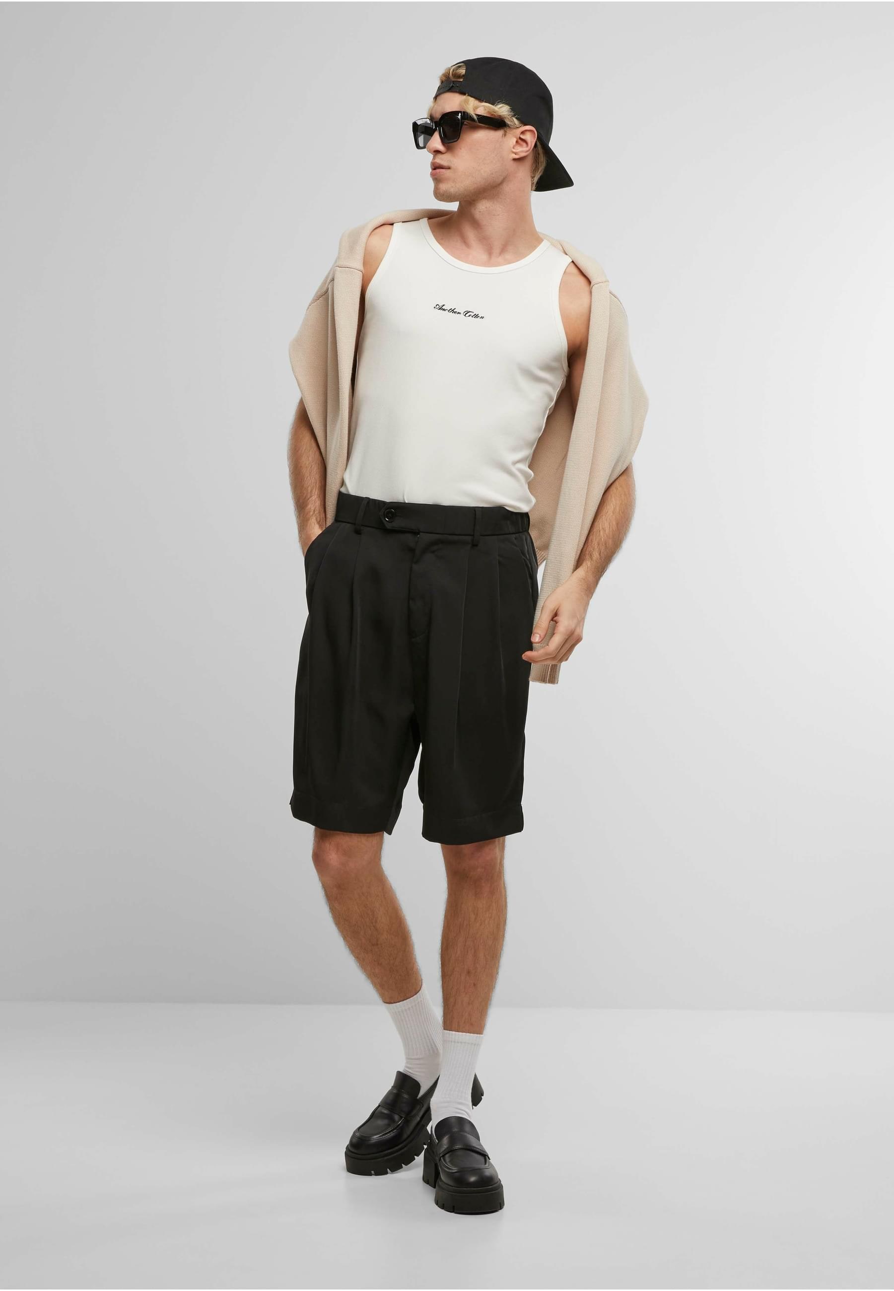 Another Cotton Lab Chinoshorts »Another Cotton Lab Double Pleated Shorts«, (1 tlg.)