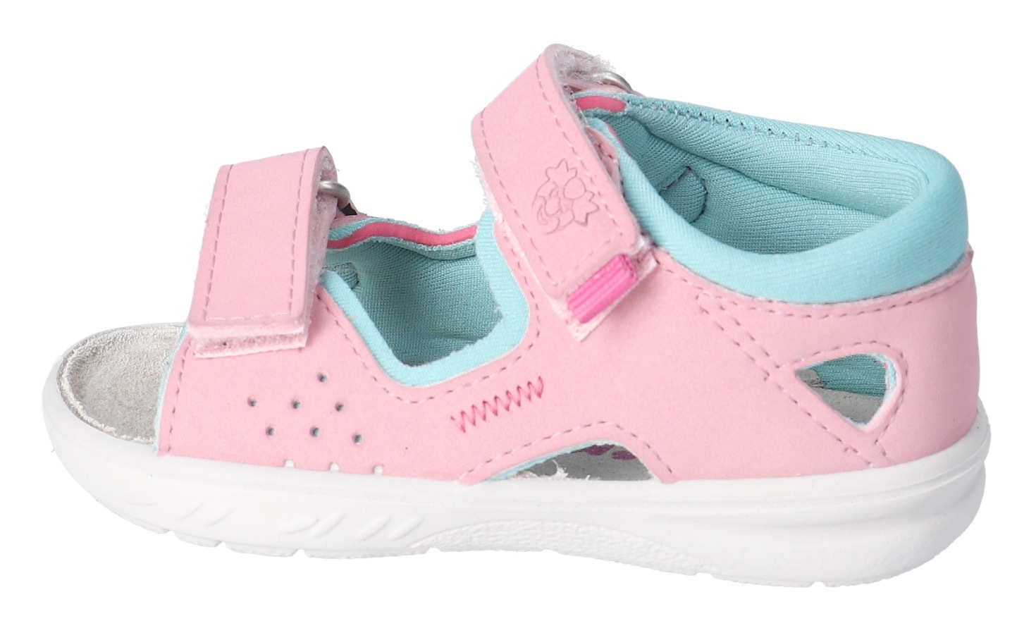 Thumbnail - PEPINO by RICOSTA Lauflernschuh "Mantu WMS: mittel", Sandale mit Klett, WMS-System, Leder, Größenschablone zum Download