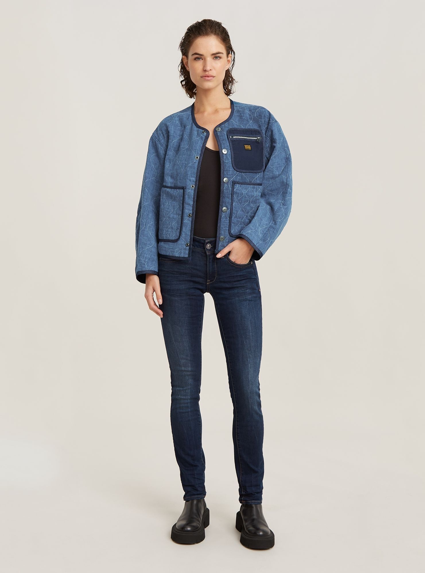 G-STAR Regular-fit-Jeans »Midge Straight Jeans«