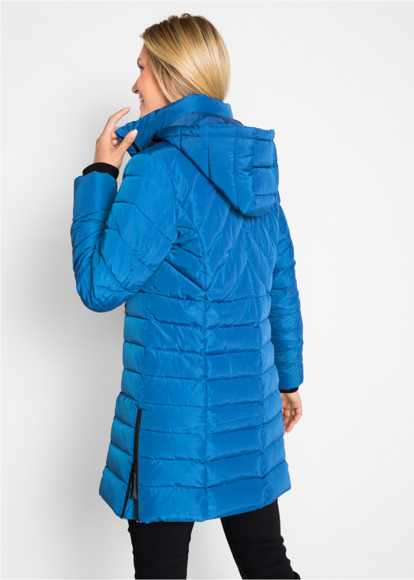 bonprix Steppjacke "Winterjacke" mit Kapuze Winterjacke mit Wattierung und günstig online kaufen