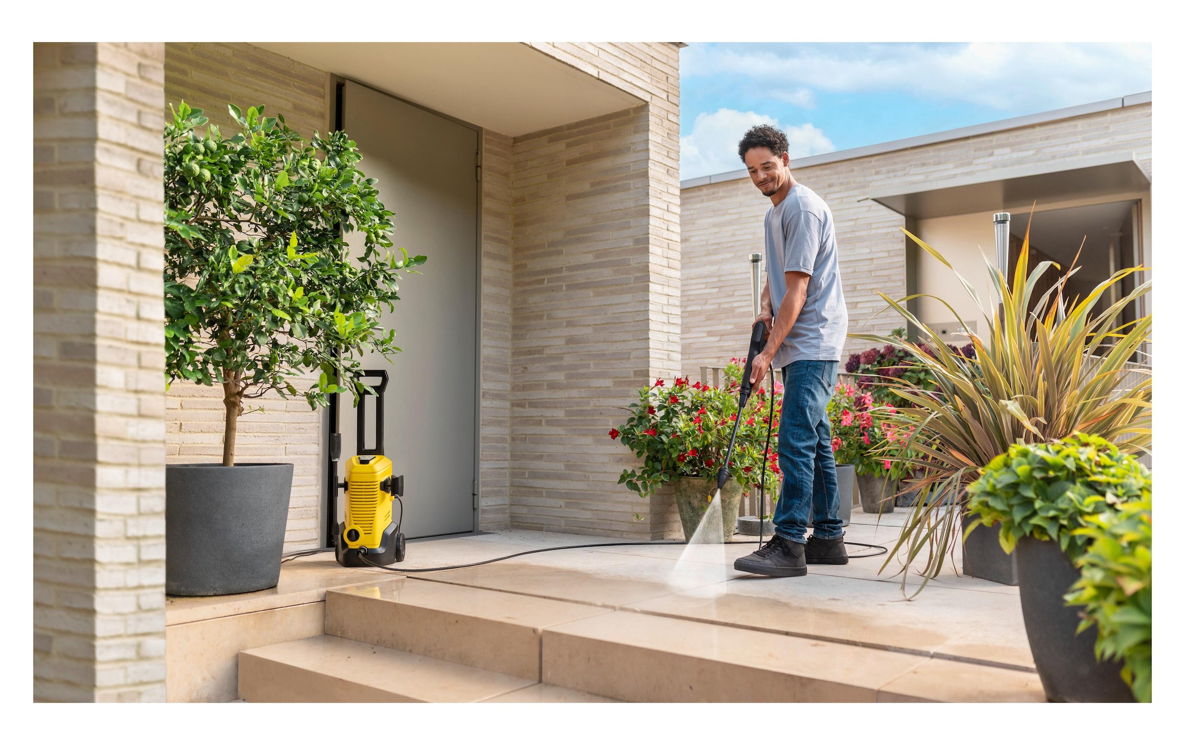 Kärcher Professional Hochdruckreiniger »K 3 Home« Kompakter Hochdruckreiniger mit effektivem Home Kit