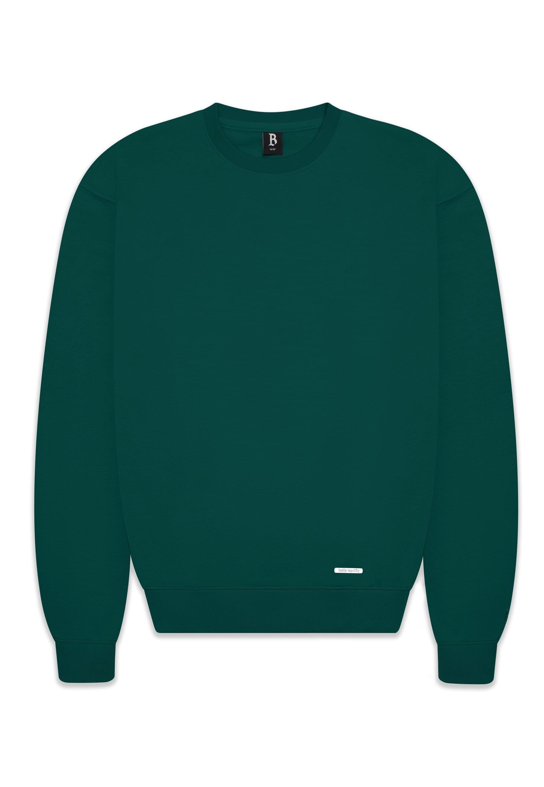 Dropsize Rundhalspullover "Dropsize Herren Super Heavy Blank Sweater" 1 Stk günstig online kaufen