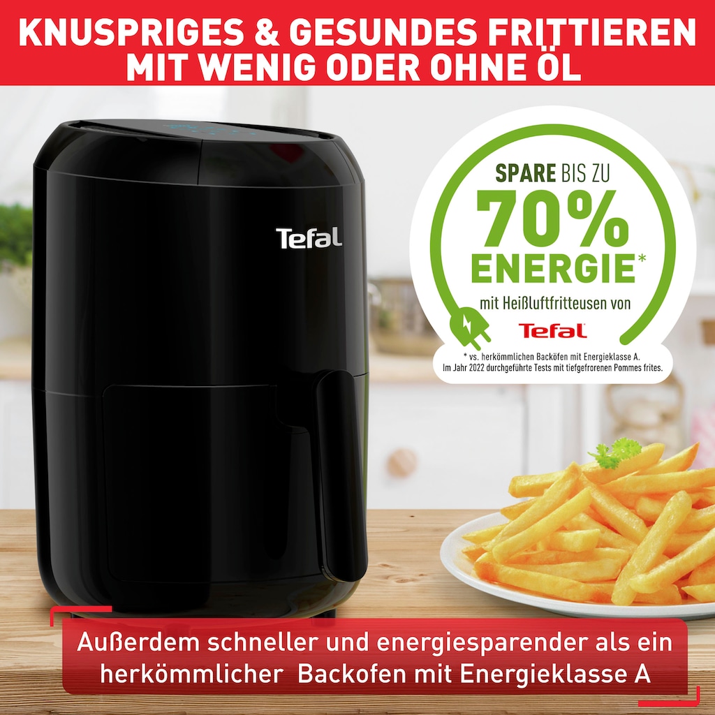 Tefal Heißluftfritteuse »EY3018 Easy Fry Compact«, 1030 W, Fassungsvermögen 1,6 l