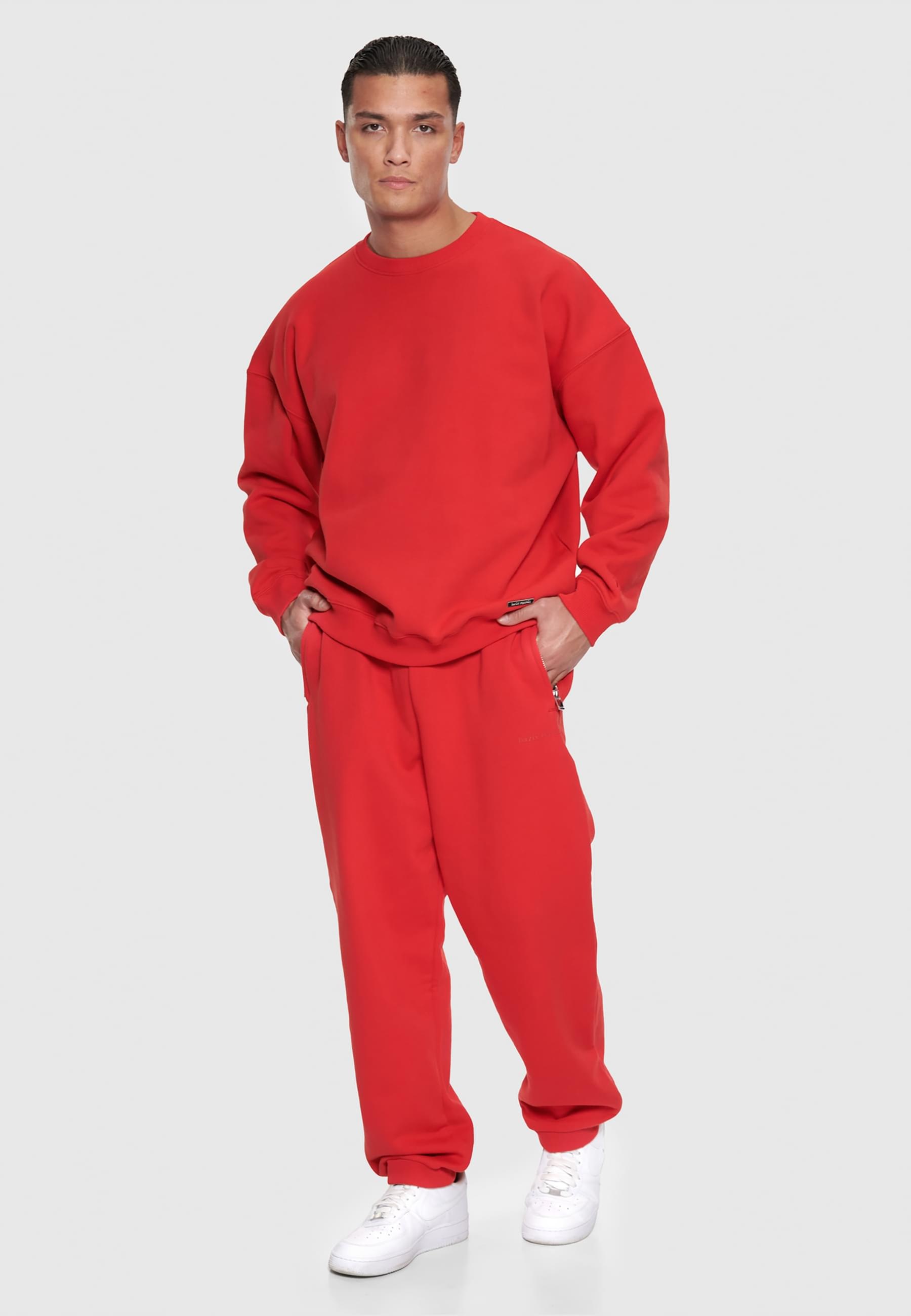 Dropsize Jogginghose »Dropsize Herren Bazix Republiq Super Heavy Blank Jogger«