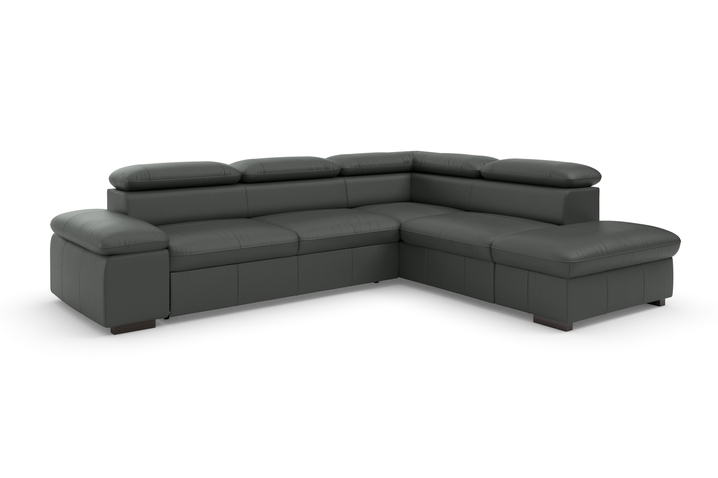 Home affaire Ecksofa »Alberto L-Form«, mit Kopfteilverstellung, wahlweise mit Bettfunktion