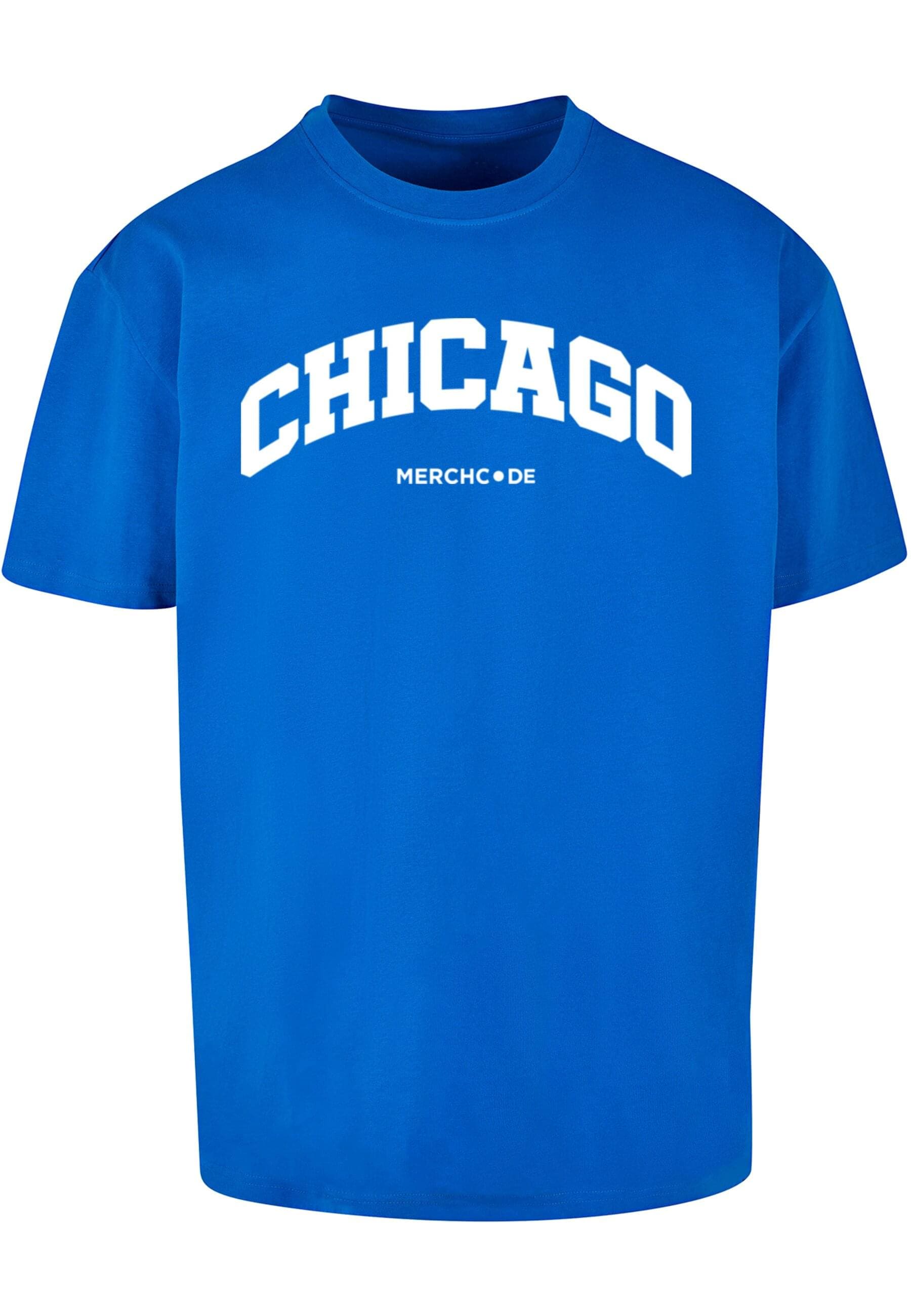 Merchcode T-Shirt "Merchcode Herren Chicago Wording - Heavy Oversize Tee" günstig online kaufen